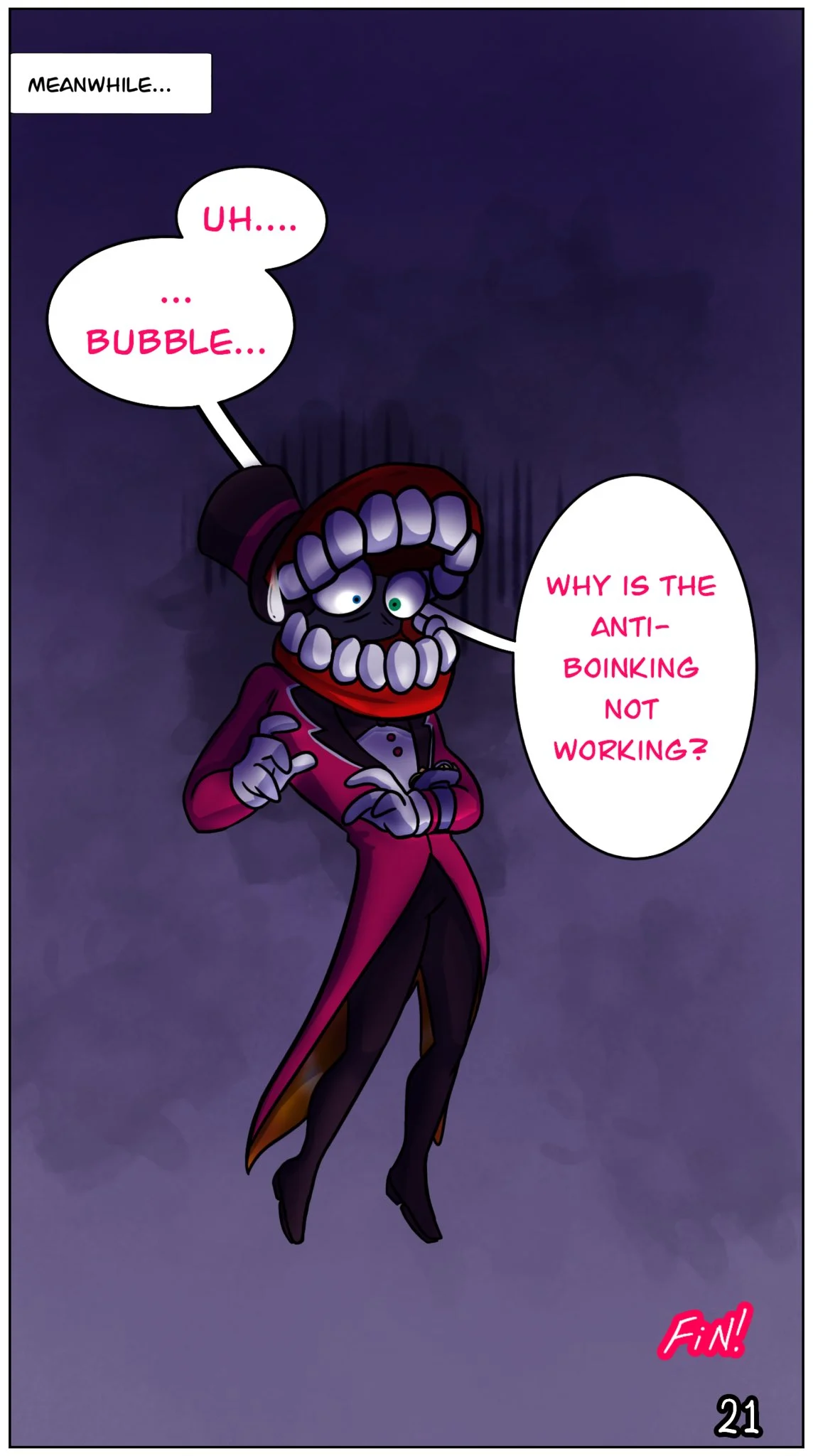 The Welcome Gift (The Amazing Digital Circus) [MayCandy] - Chapter 1 — Page 21