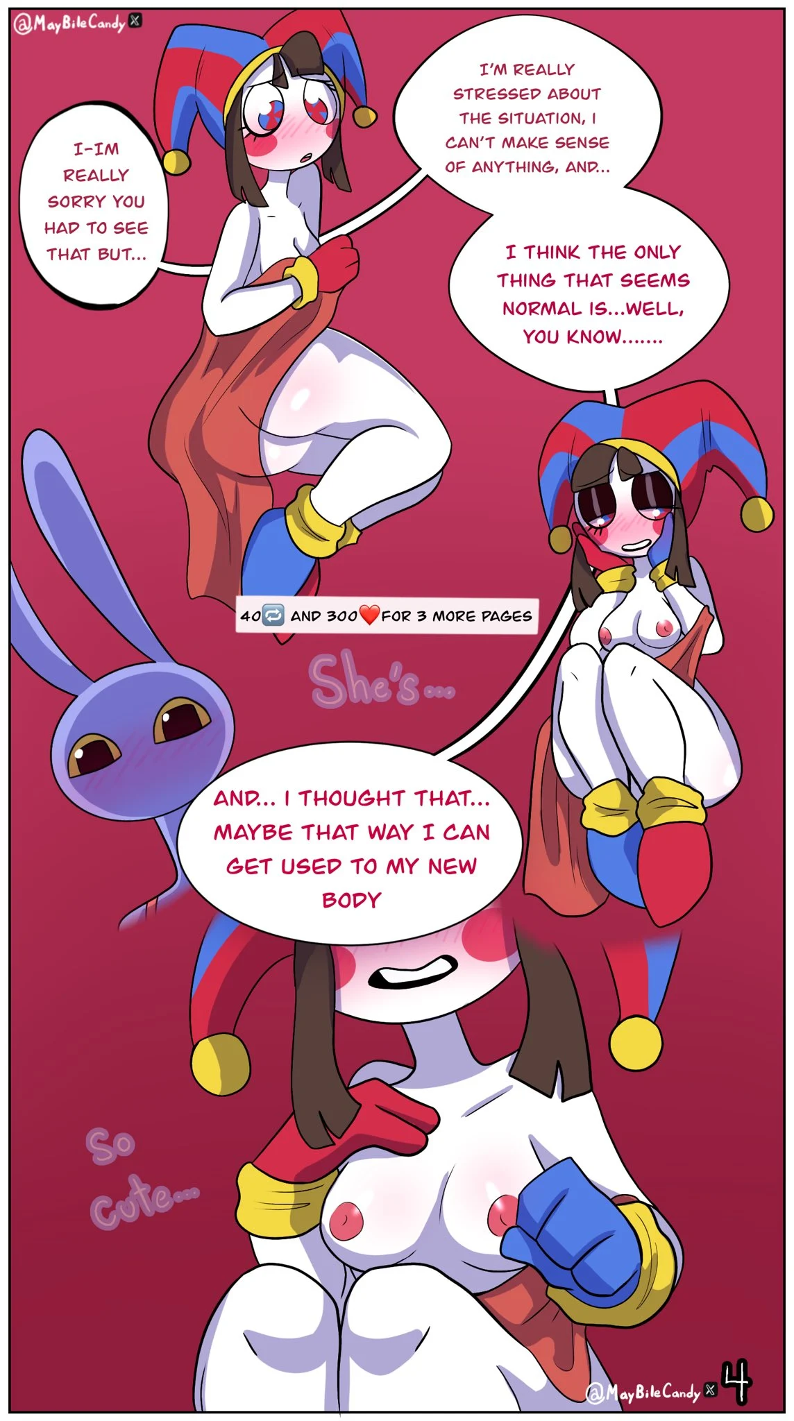 The Welcome Gift (The Amazing Digital Circus) [MayCandy] - Chapter 1 — Page 4