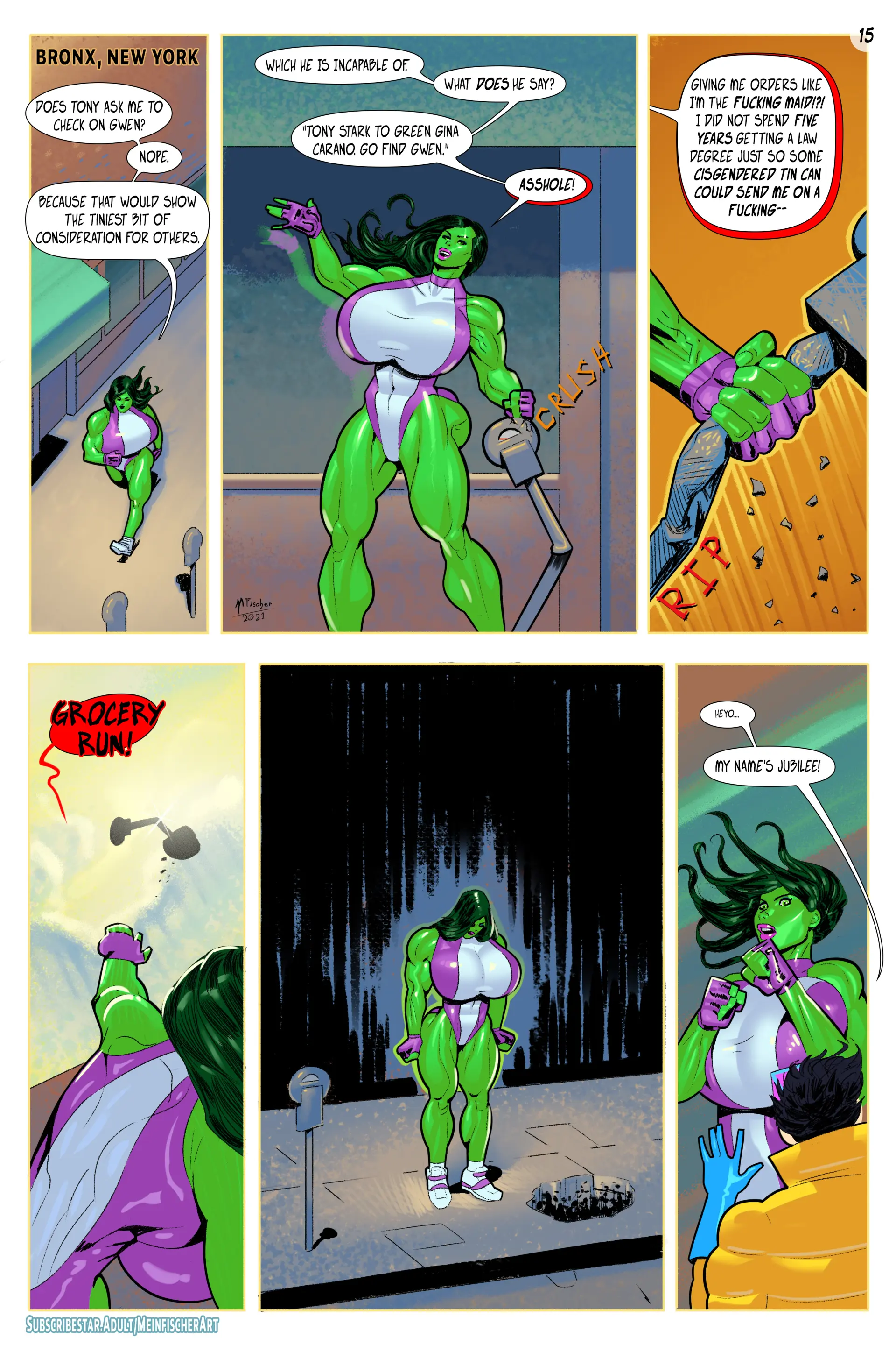 Venom's Kiss (Spider-Man) [Meinfischer] - Chapter 2 — Page 17