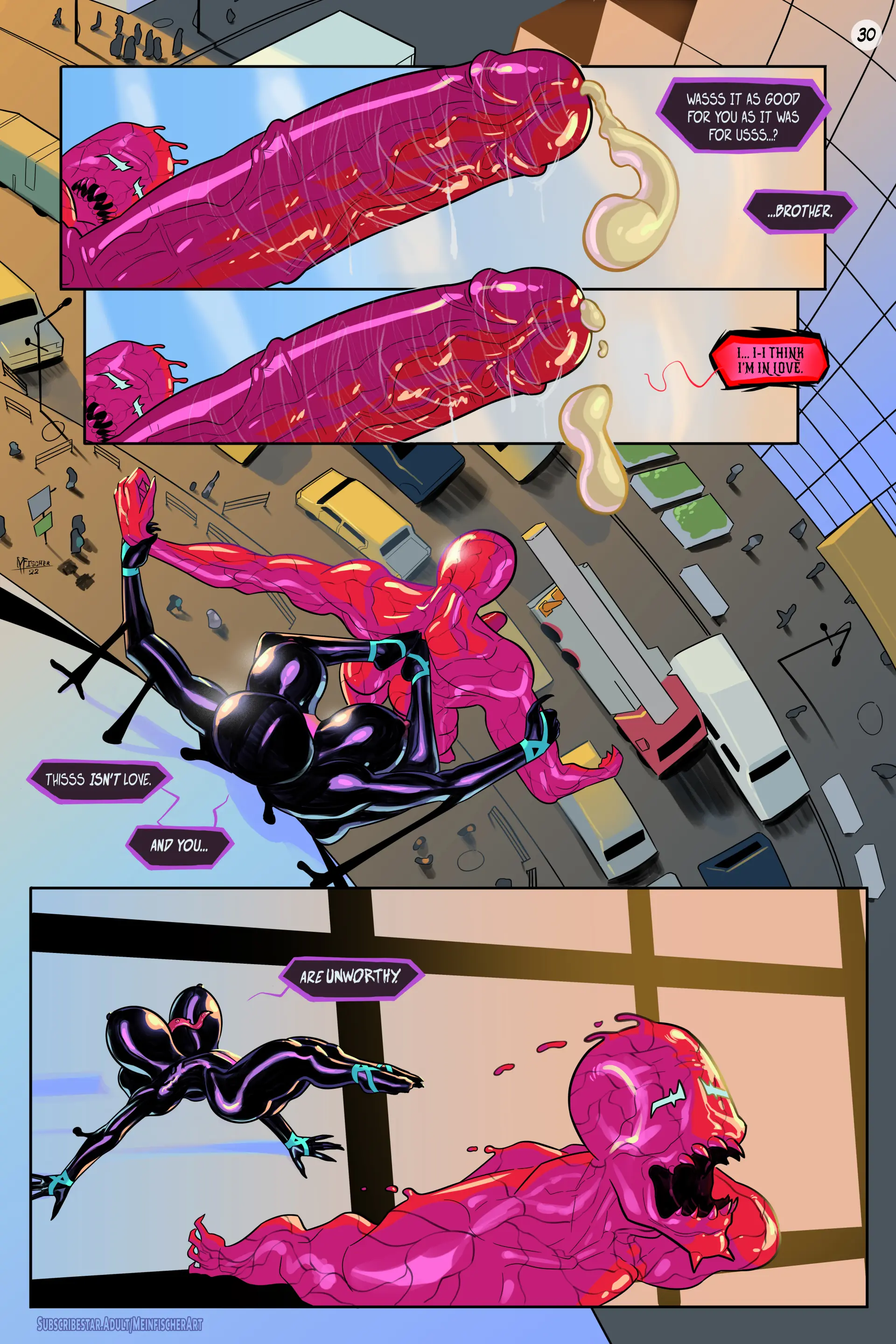 Venom's Kiss (Spider-Man) [Meinfischer] - Chapter 2 — Page 32