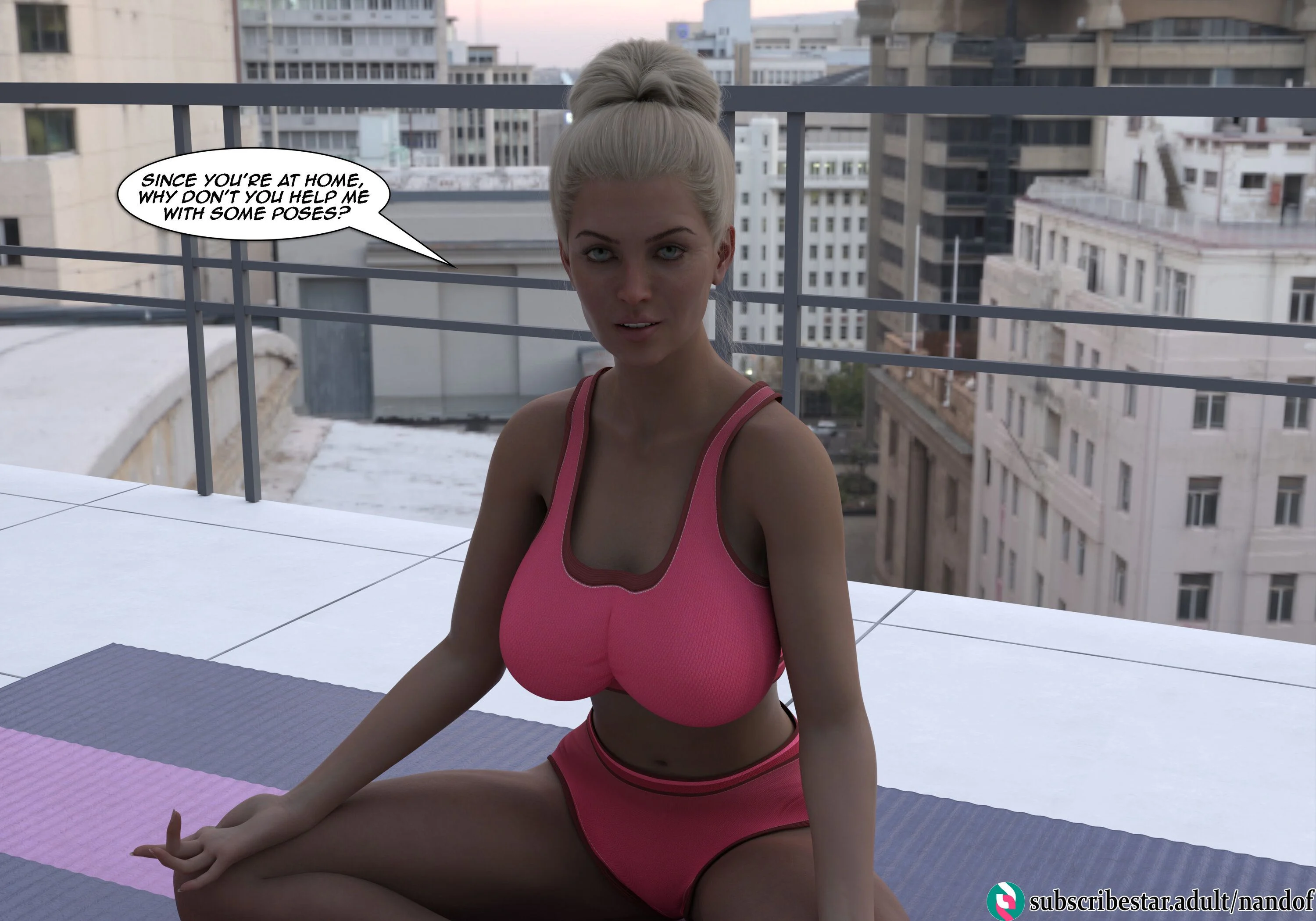 Mom’s Yoga [NandoF] - Chapter 1 — Page 4