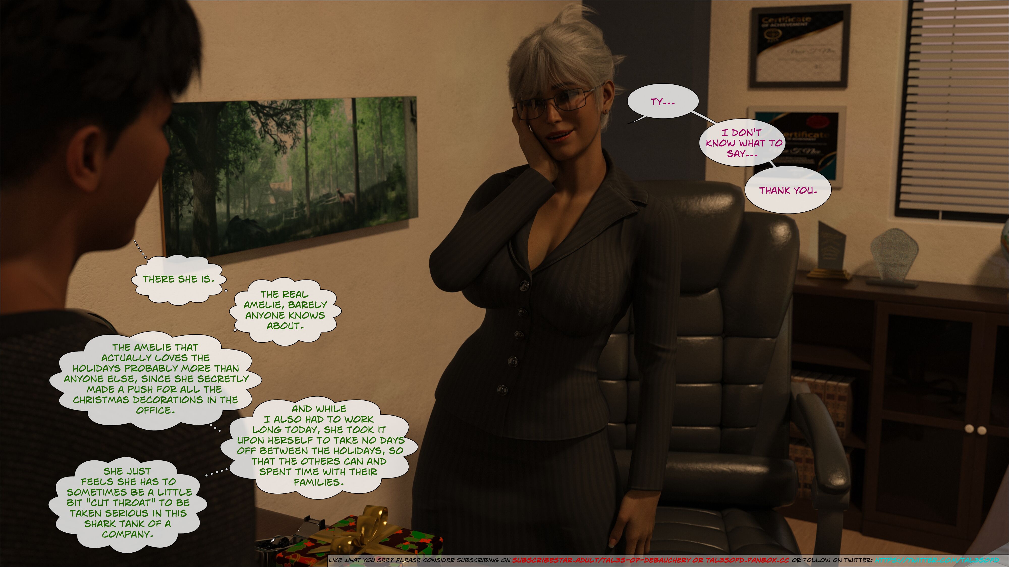 A Naughty Little Office Jungle [Tal3s of Debauchery] - Chapter 1 — Page 18