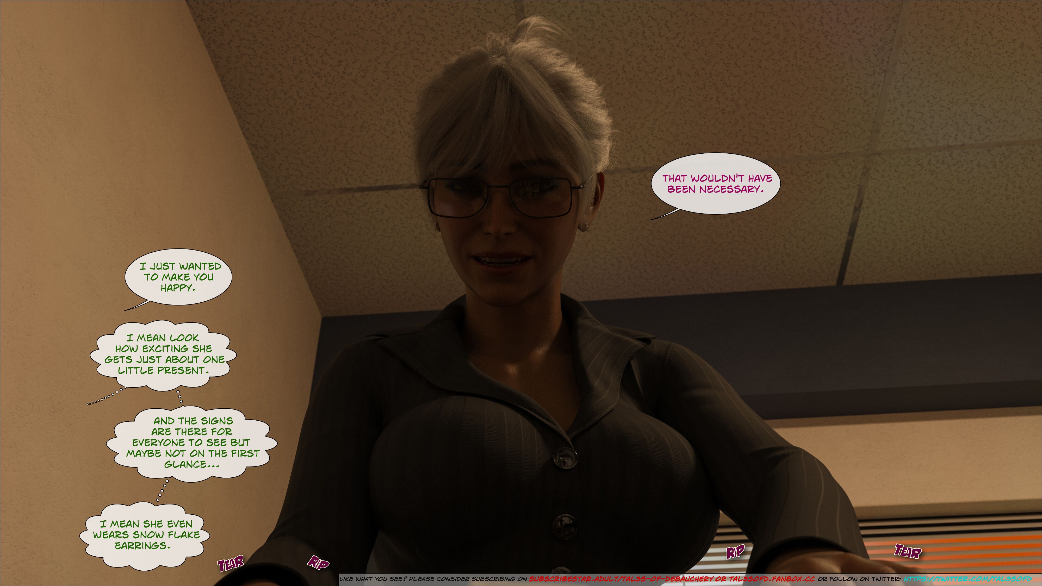 A Naughty Little Office Jungle [Tal3s of Debauchery] - Chapter 1 — Page 19