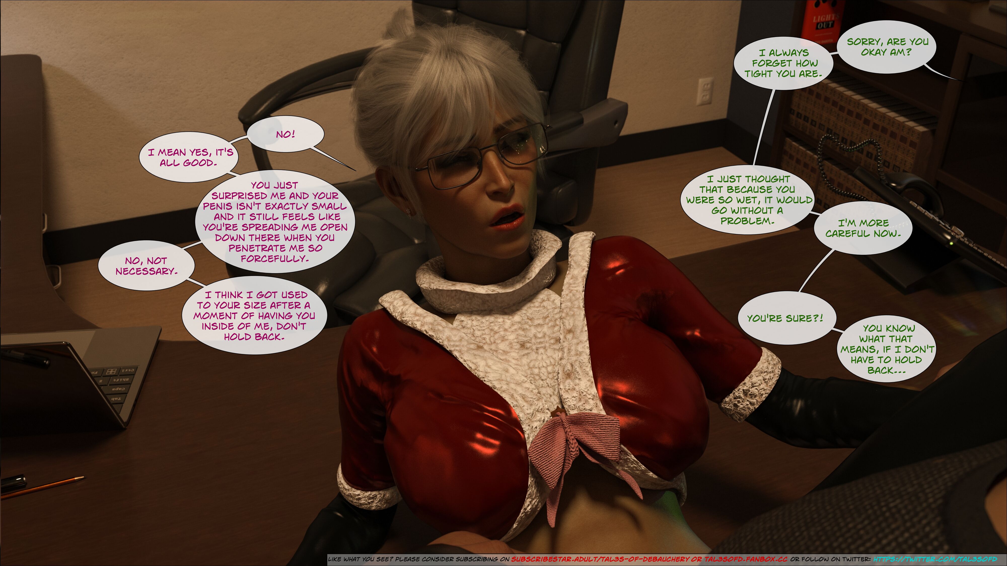 A Naughty Little Office Jungle [Tal3s of Debauchery] - Chapter 1 — Page 36