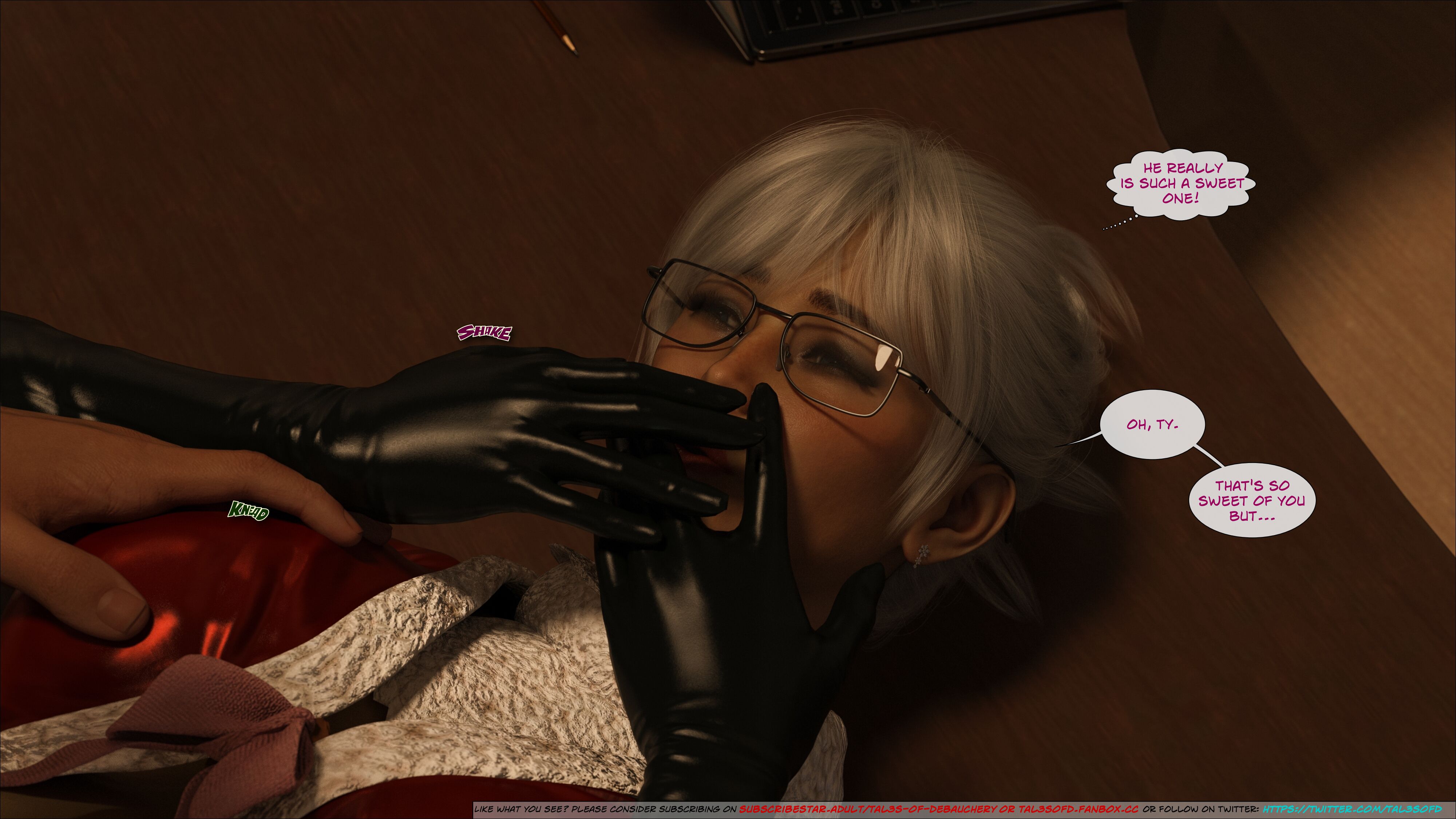 A Naughty Little Office Jungle [Tal3s of Debauchery] - Chapter 1 — Page 39