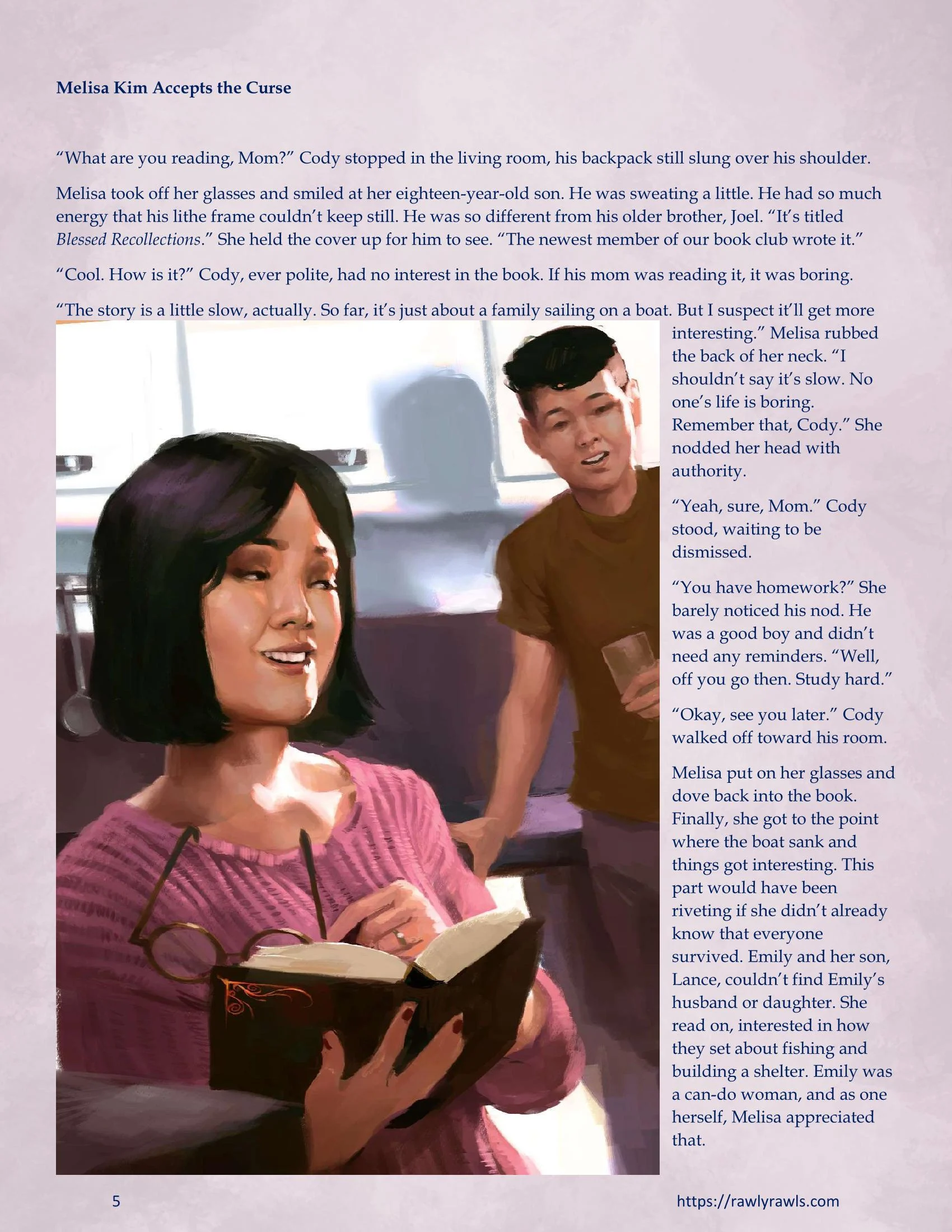 Cursed Recollections [BSA , RawlyRawls] - Chapter 1 — Page 5