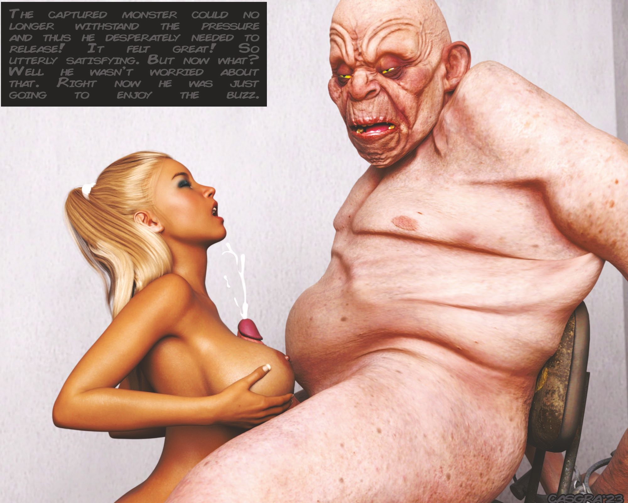 Monster Captured [Casgra] - Chapter 1 — Page 40