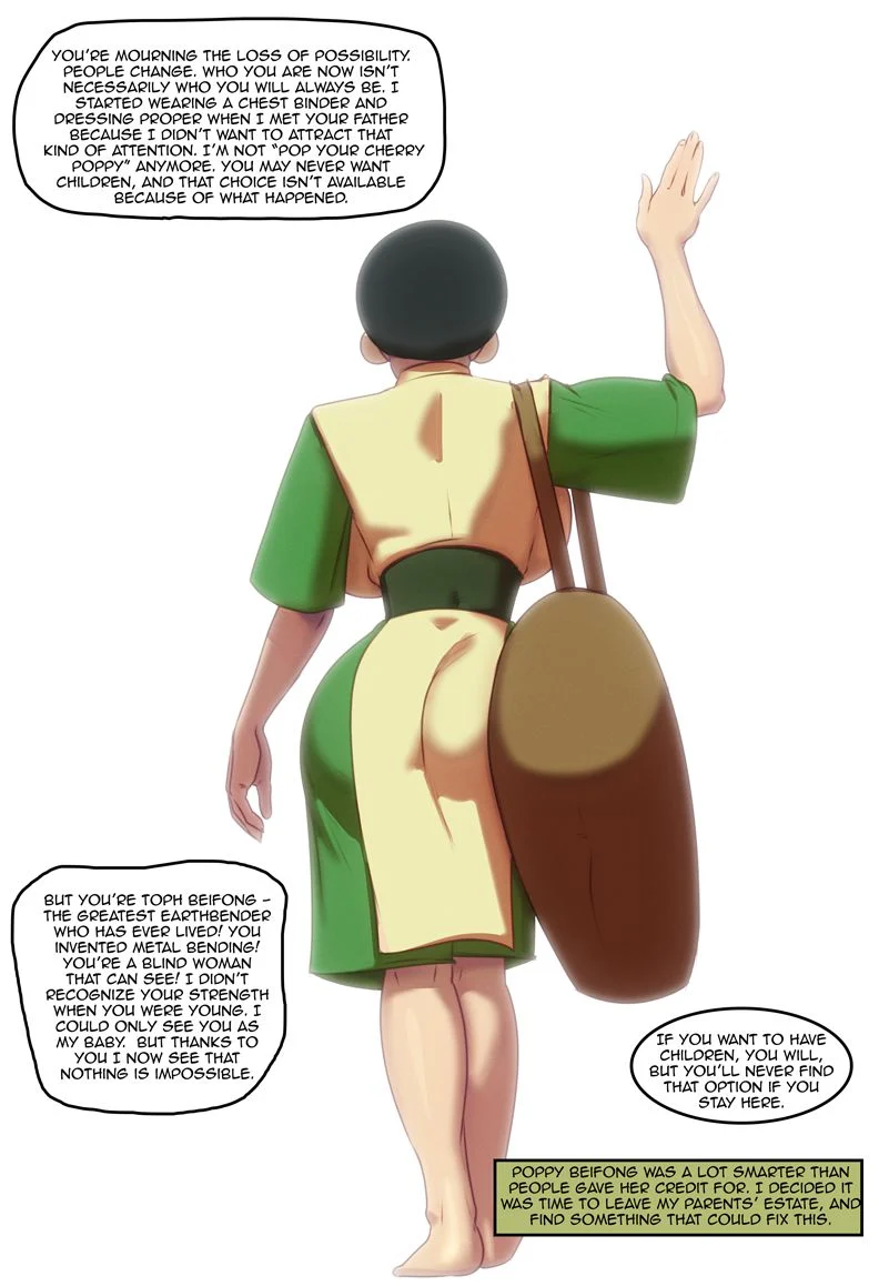 Toph Heavy (Avatar: The Last Airbender) [Morganagod] - Chapter 3.1 — Page 13