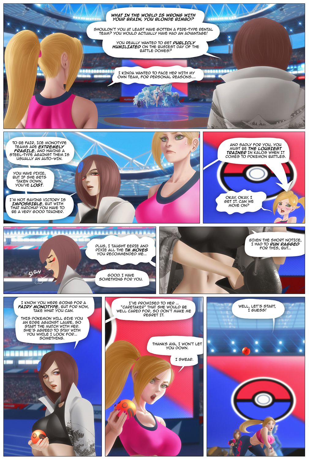 How My Gardevoir Became A Pornstar! (Pokemon) [The Kite] - Chapter 1 — Page 23