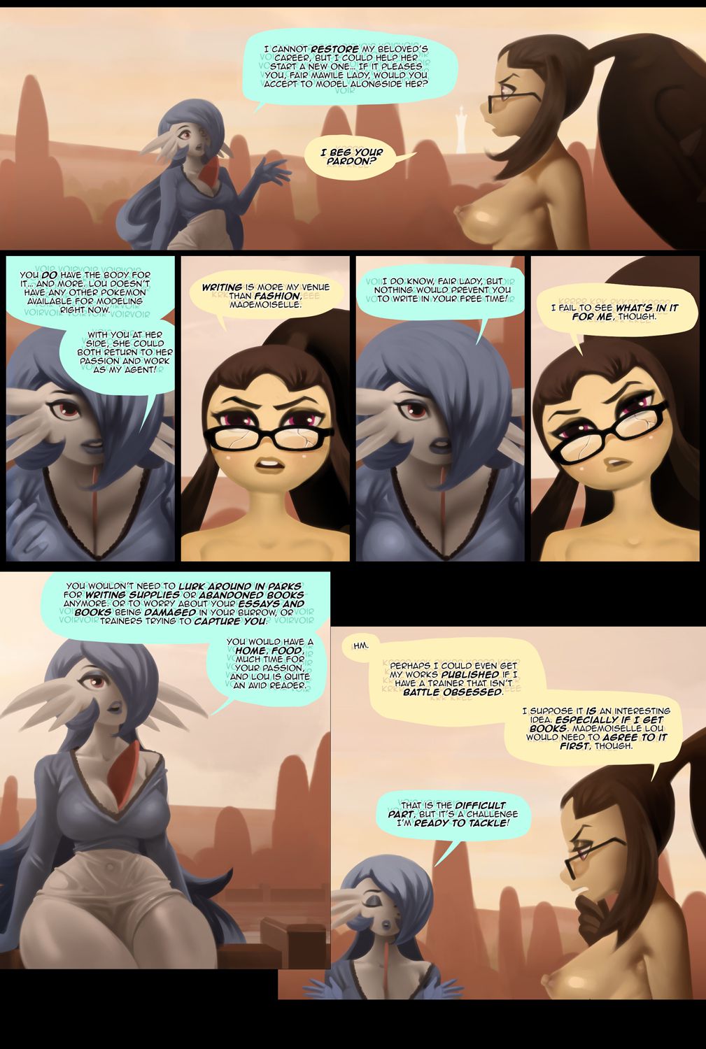 How My Gardevoir Became A Pornstar! (Pokemon) [The Kite] - Chapter 0.9 — Page 17