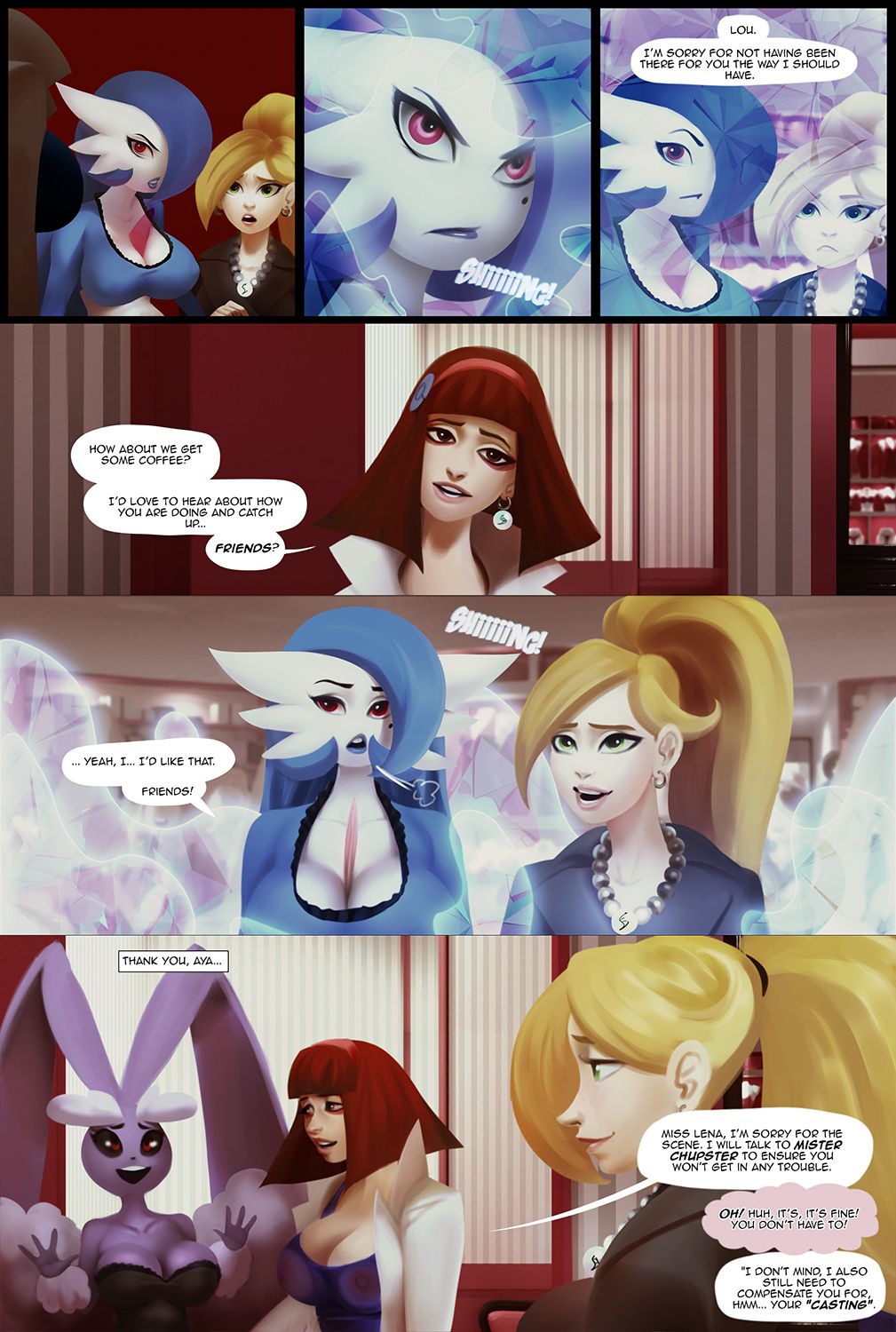 How My Gardevoir Became A Pornstar! (Pokemon) [The Kite] - Chapter 0.9 — Page 52