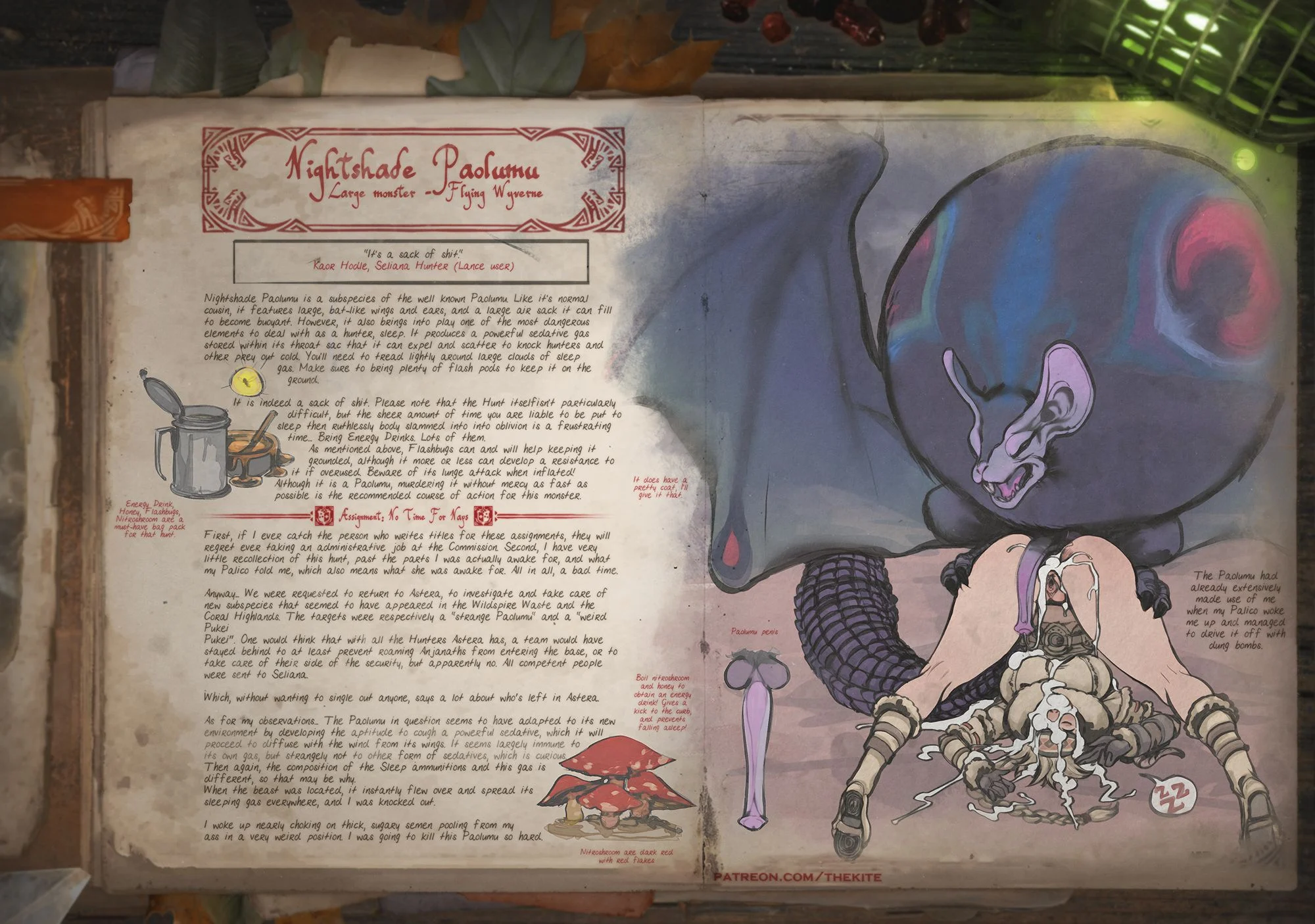 Hoarfrost Reach Exploration Diary (Monster Hunter) [The Kite] - Chapter 1 — Page 5