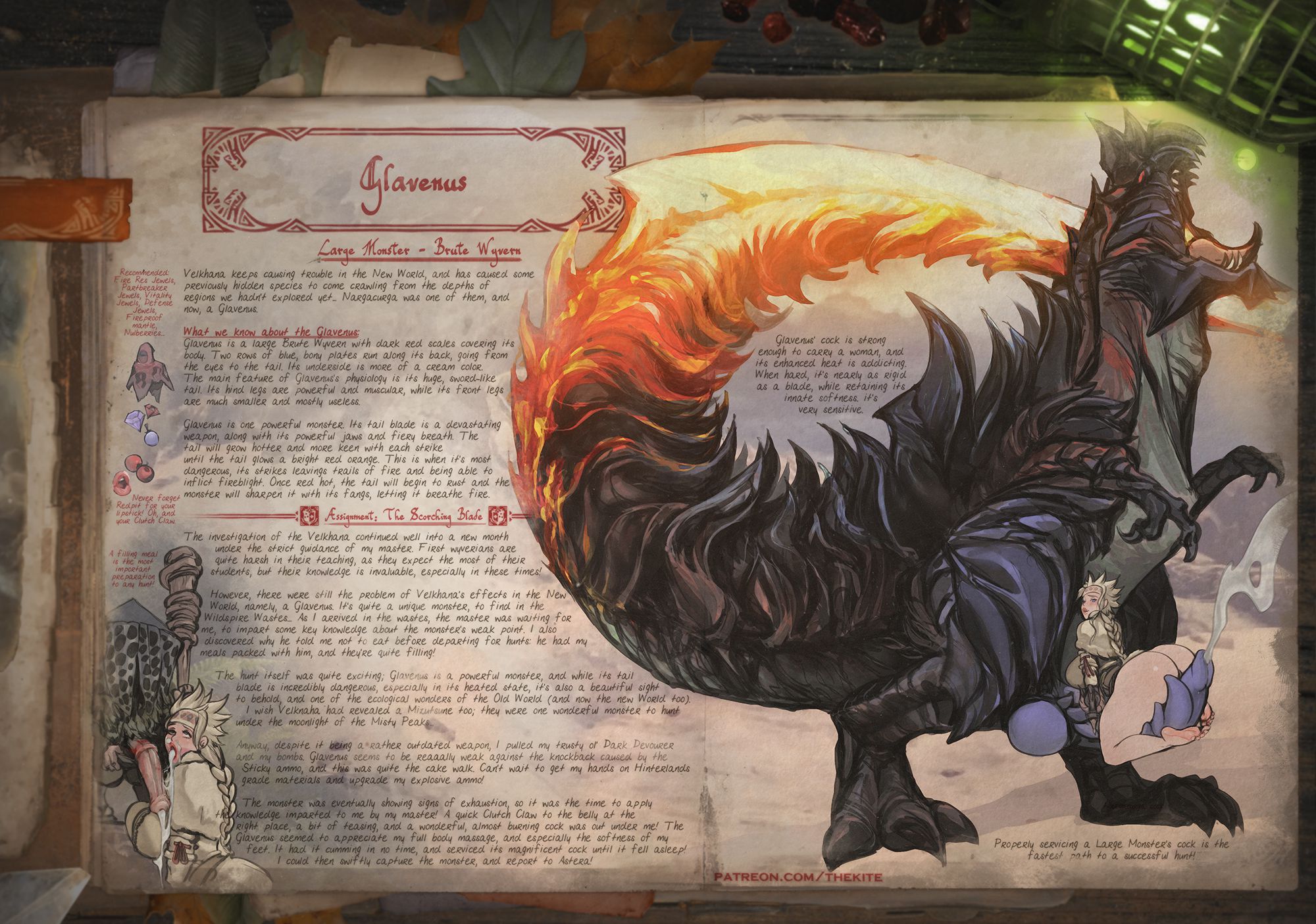 Hoarfrost Reach Exploration Diary (Monster Hunter) [The Kite] - Chapter 1 — Page 9