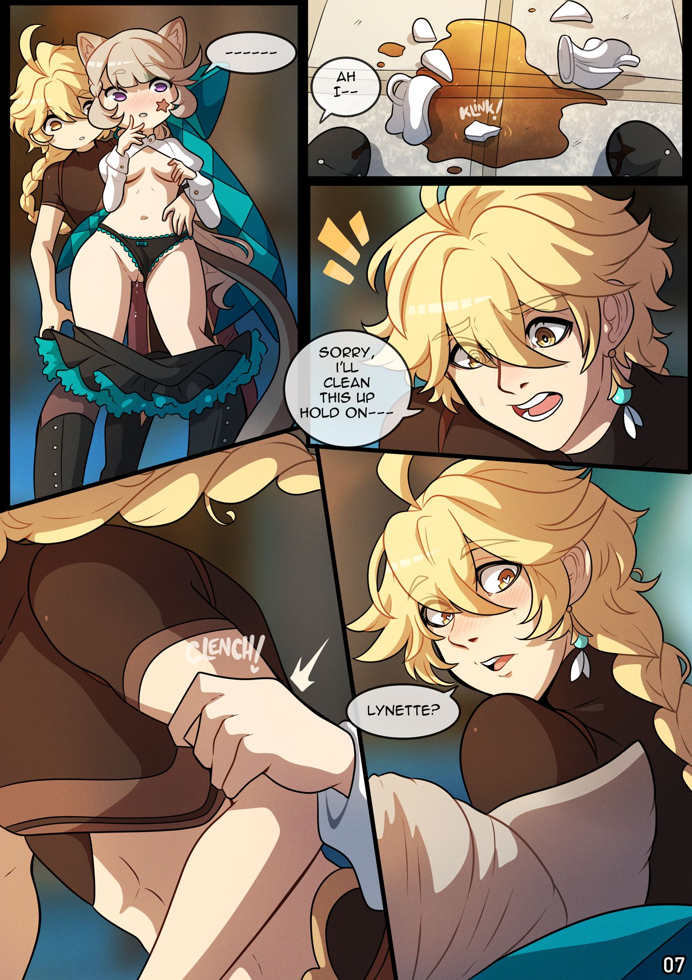 Entering Cuddle Mode (Genshin Impact) [Kinkymation] - Chapter 1 — Page 9