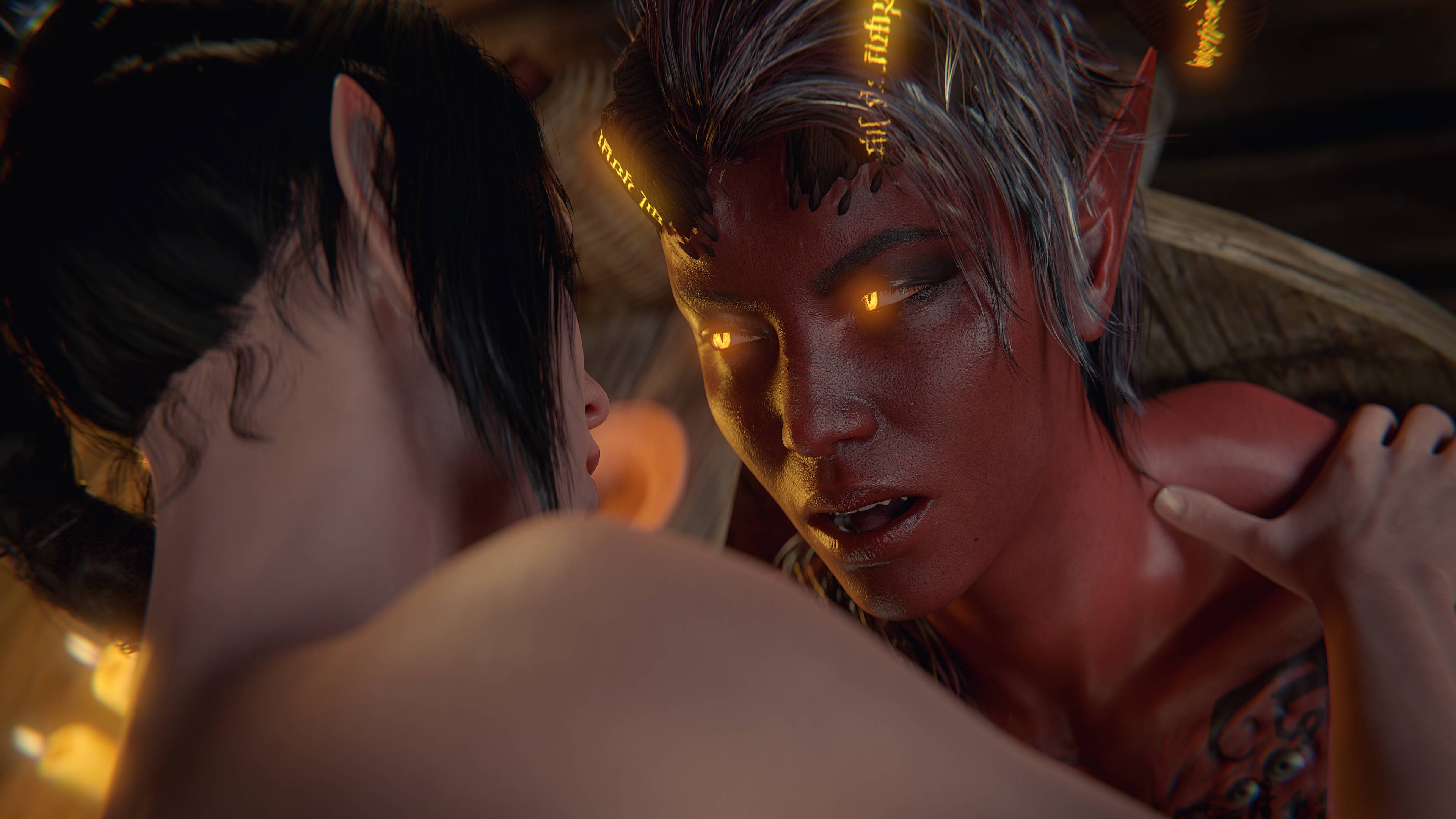 Baldur’s Date – Shadow and Fire (Baldur’s Gate) [Forged3DX] - Chapter 1 — Page 109