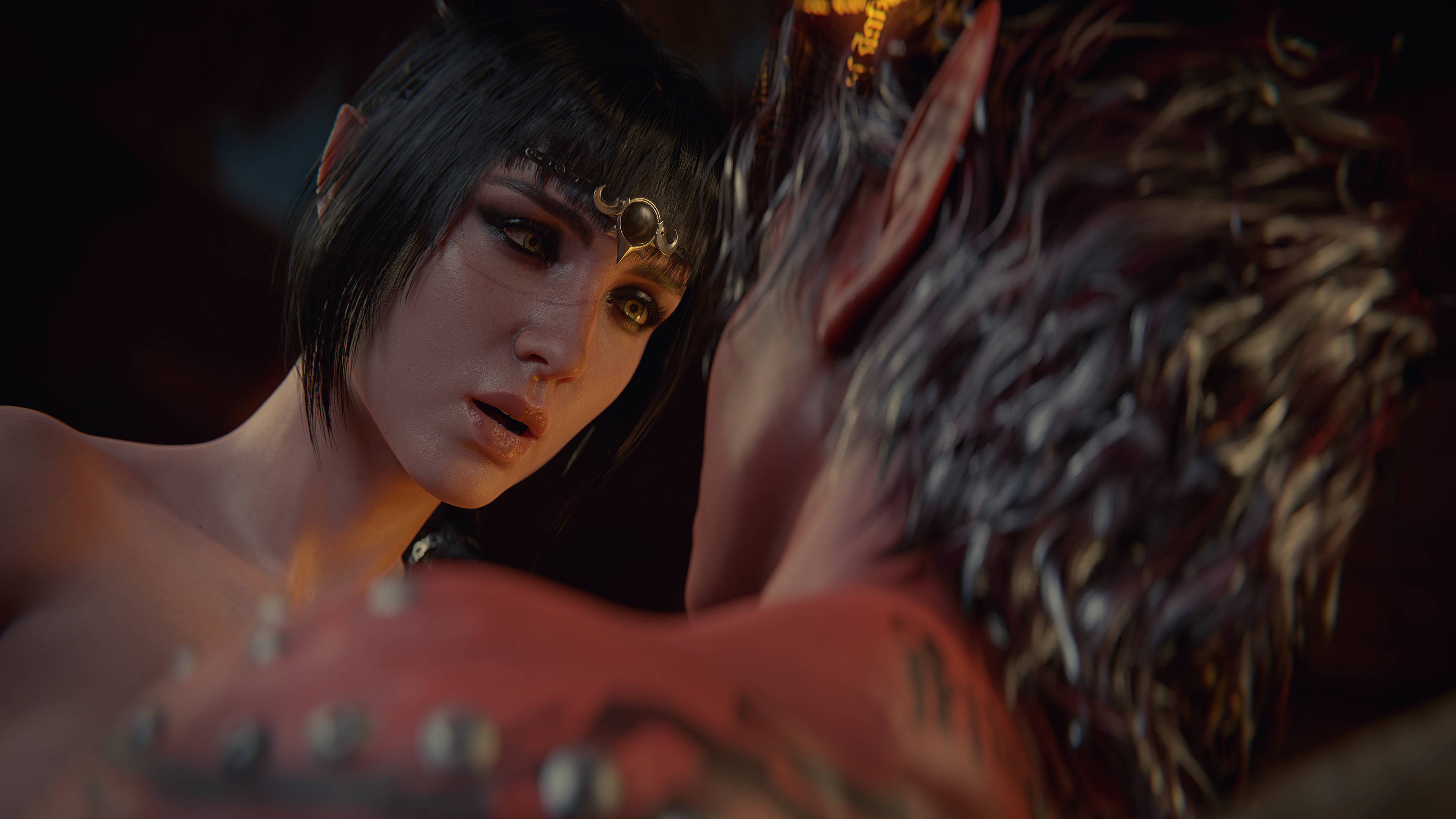 Baldur’s Date – Shadow and Fire (Baldur’s Gate) [Forged3DX] - Chapter 1 — Page 99