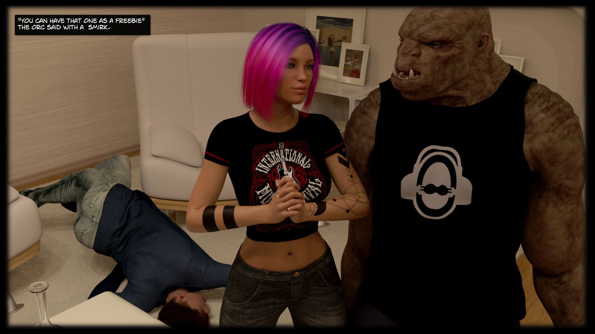 Whore House [Sexy3DComics | Gonzo] - Chapter 1 — Page 12