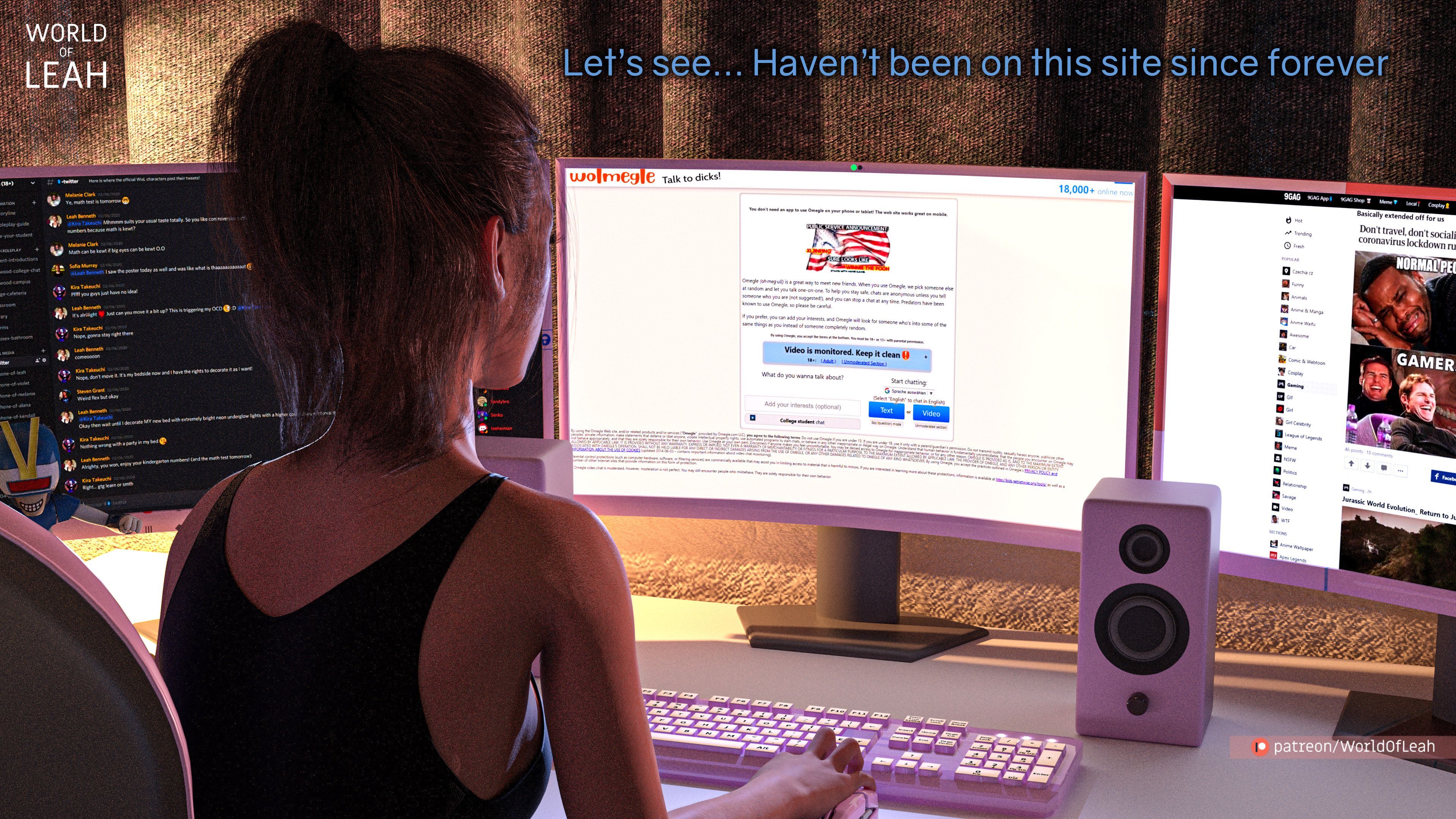 World Of Leah - Chapter 4.1 — Page 4