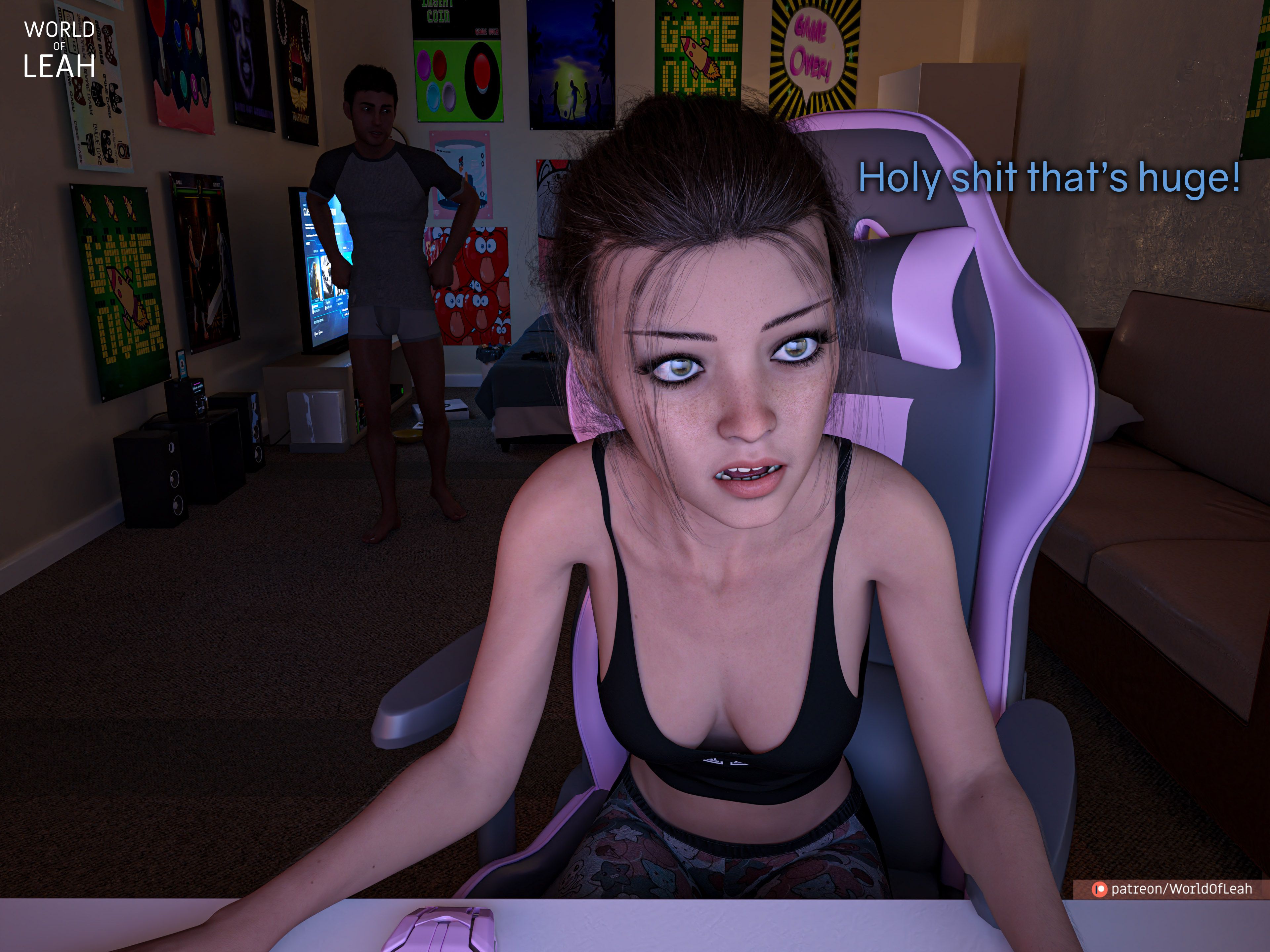 World Of Leah - Chapter 4.1 — Page 7