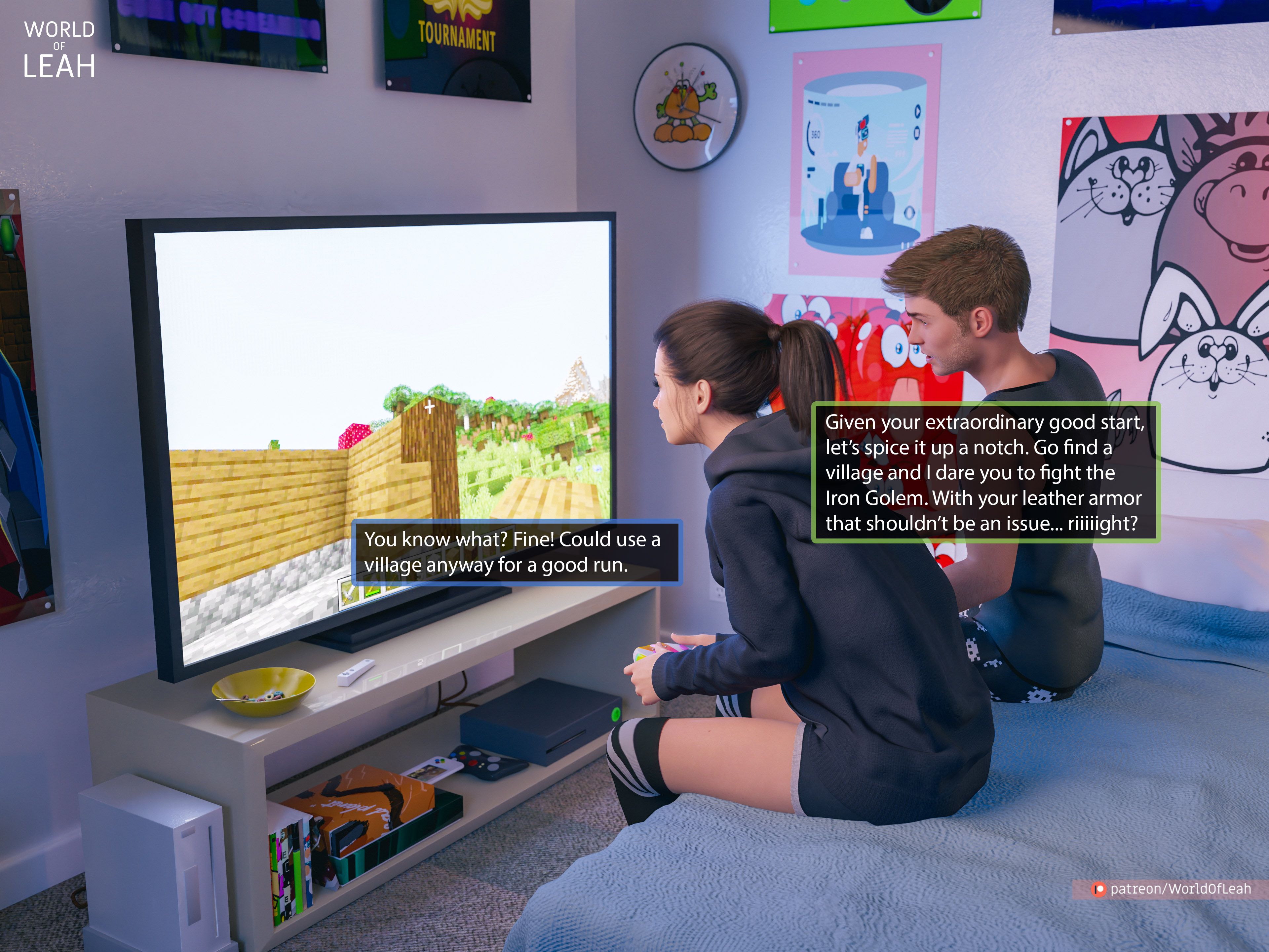 World Of Leah - Chapter 2.1 — Page 5