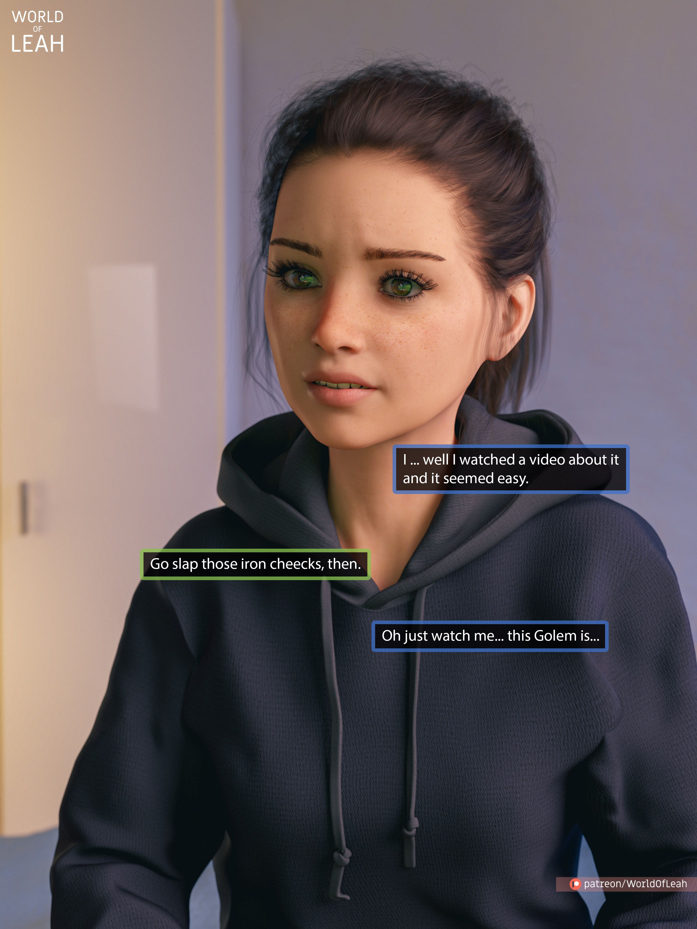 World Of Leah - Chapter 2.1 — Page 8