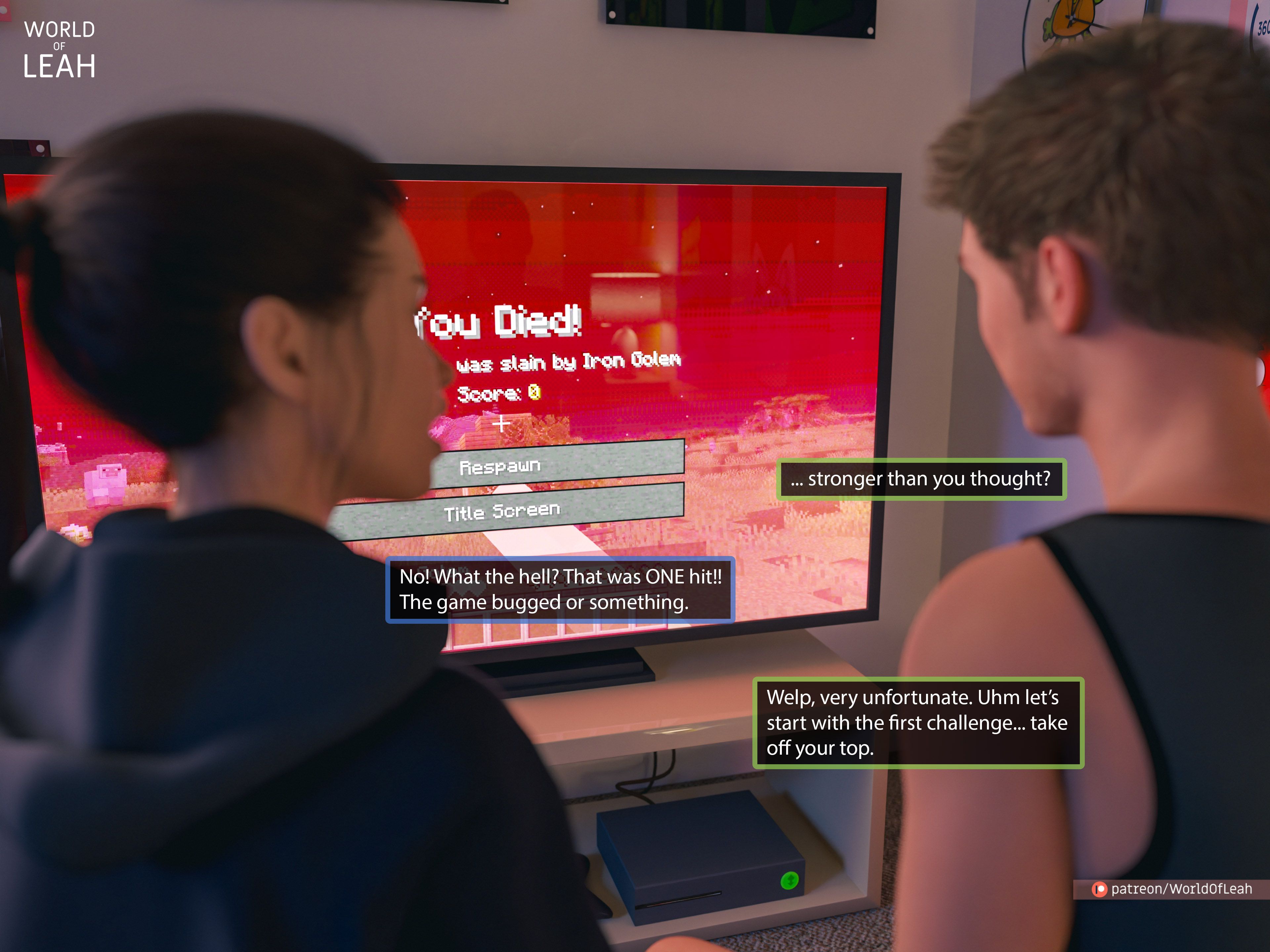 World Of Leah - Chapter 2.1 — Page 9