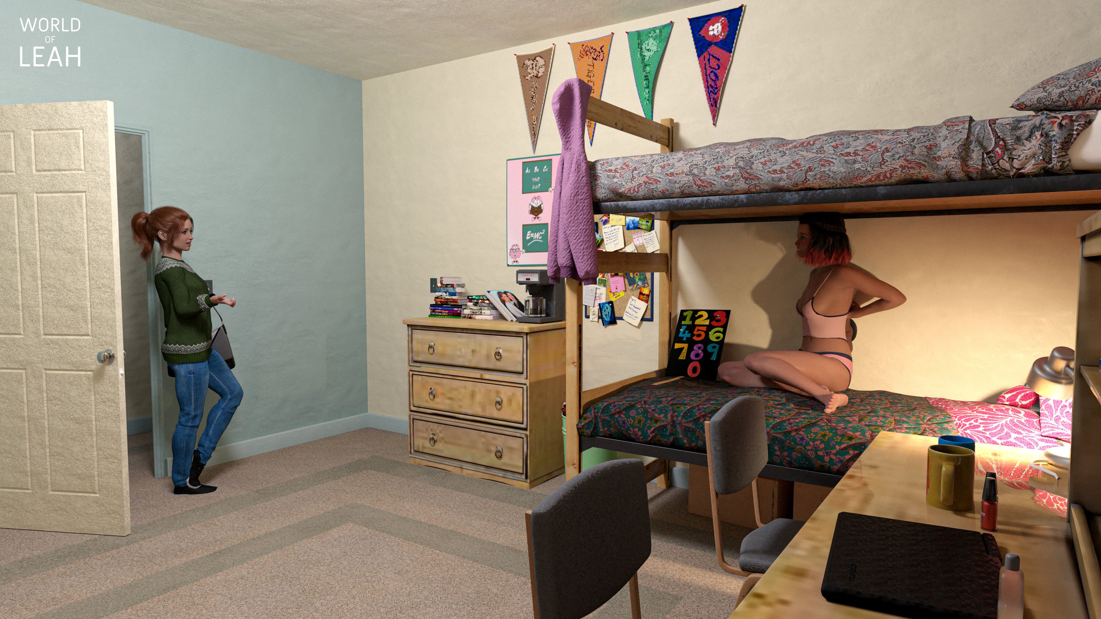 World Of Leah - Chapter 3.2 — Page 32