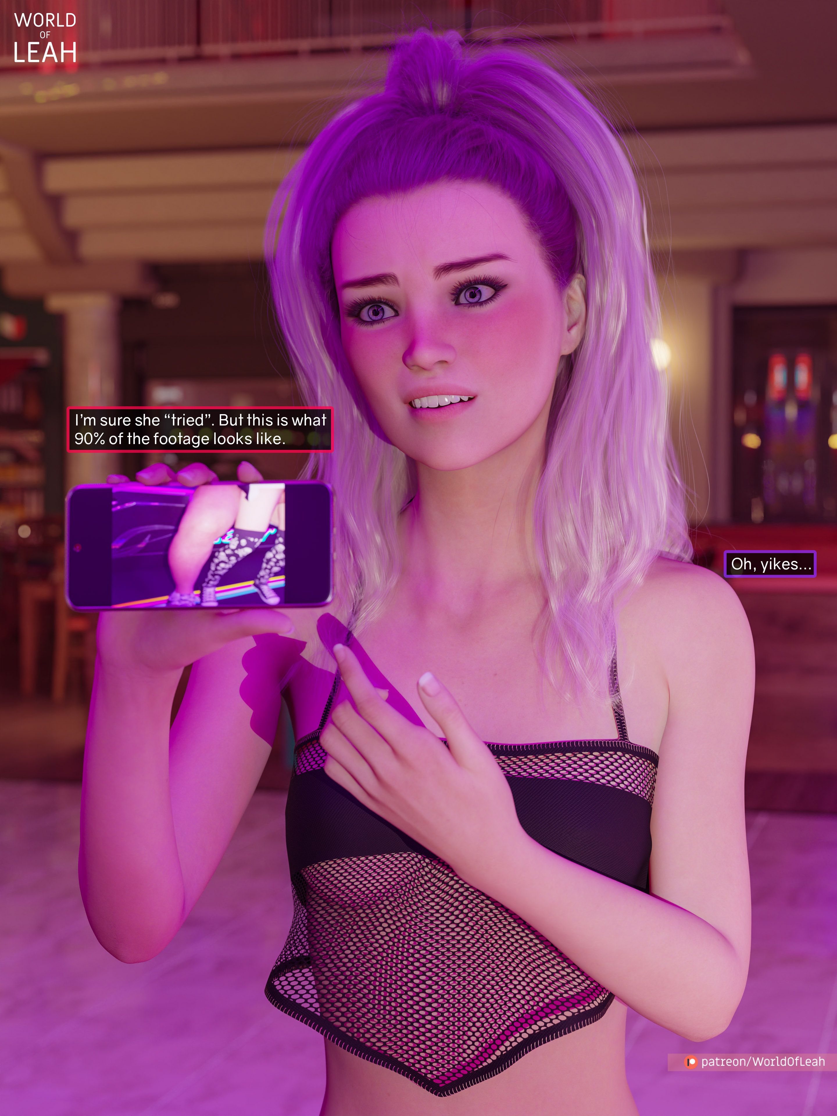 World Of Leah - Chapter 3.14 — Page 109