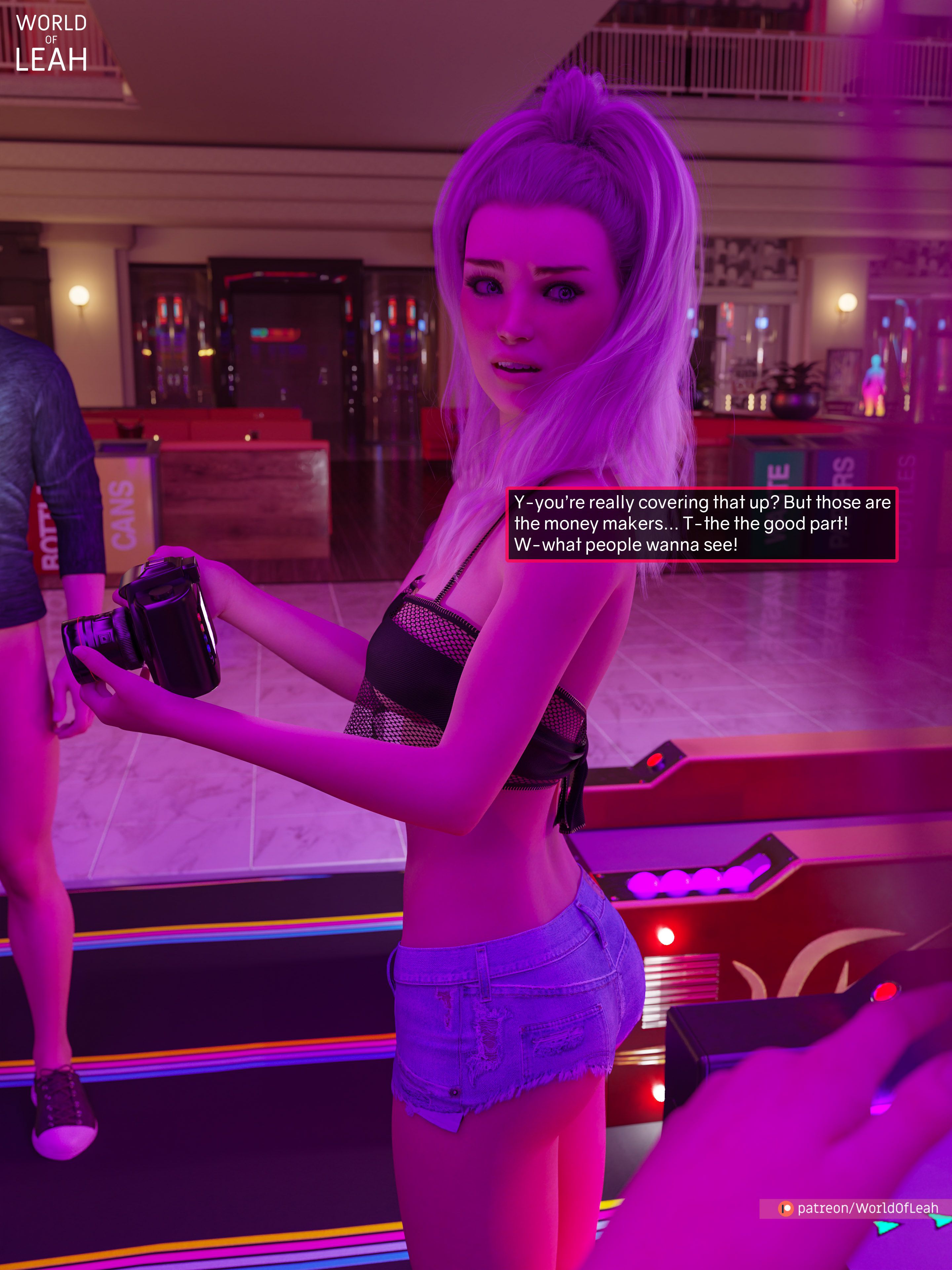 World Of Leah - Chapter 3.14 — Page 121