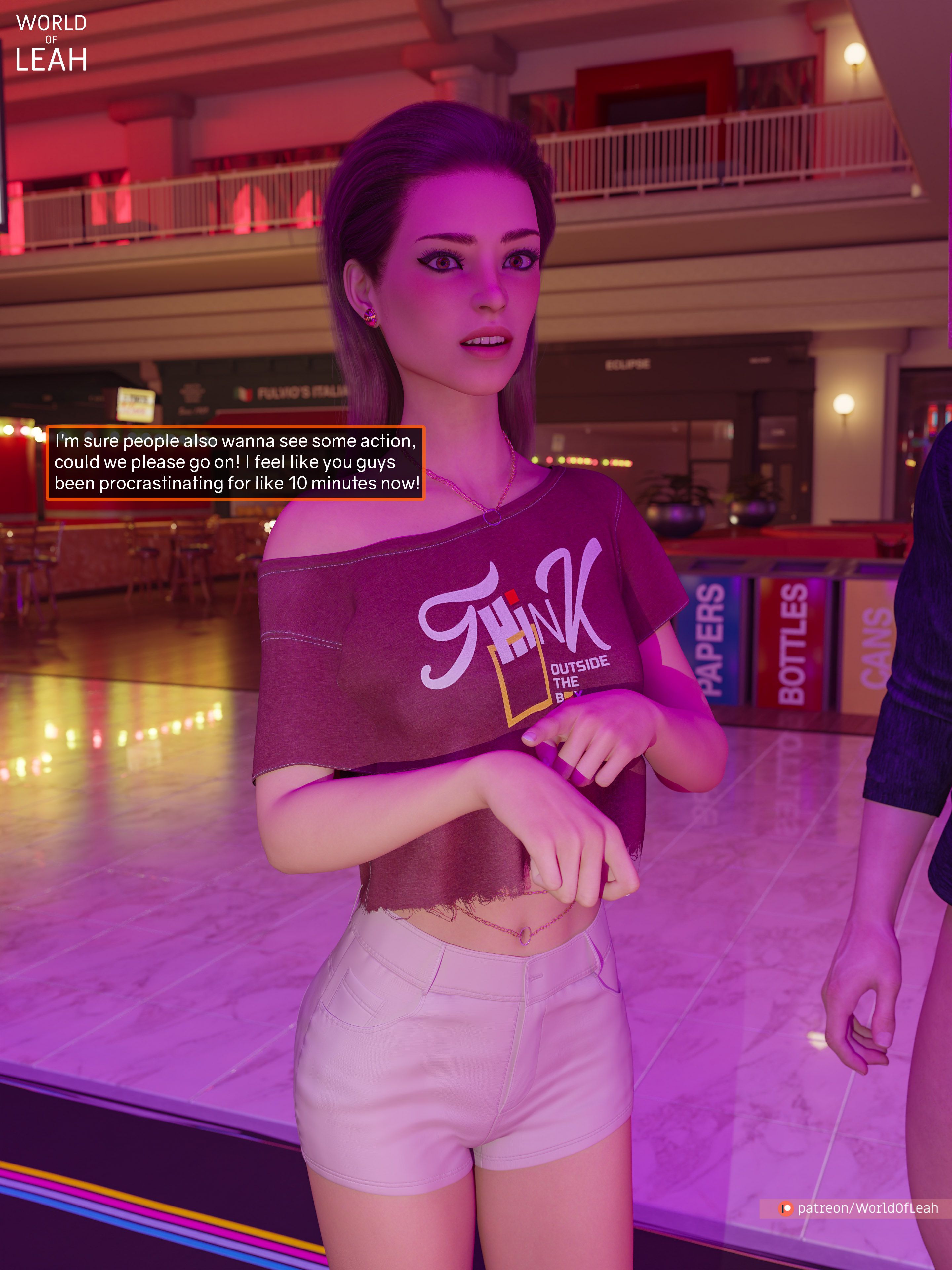 World Of Leah - Chapter 3.14 — Page 122