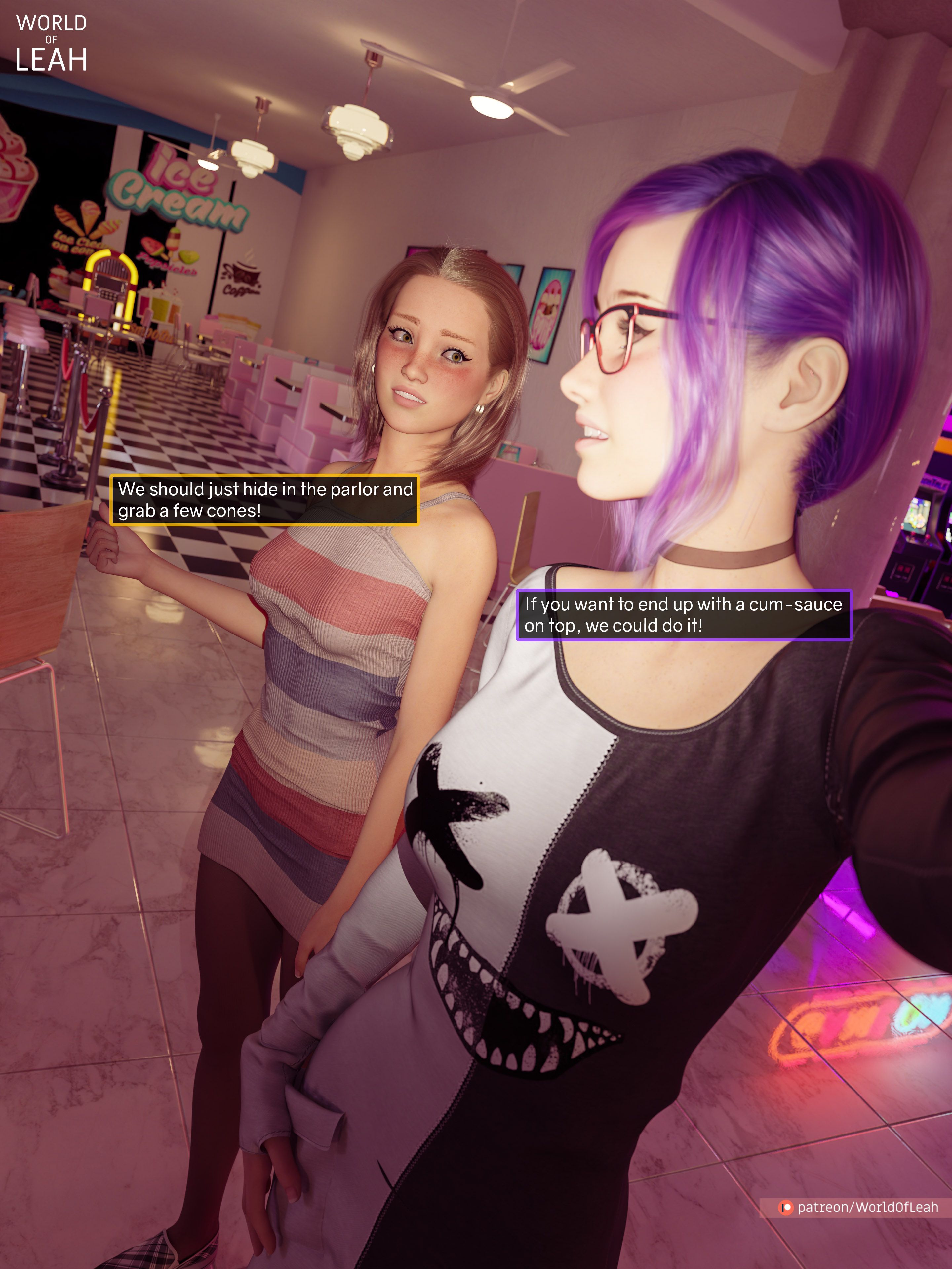 World Of Leah - Chapter 3.14 — Page 125