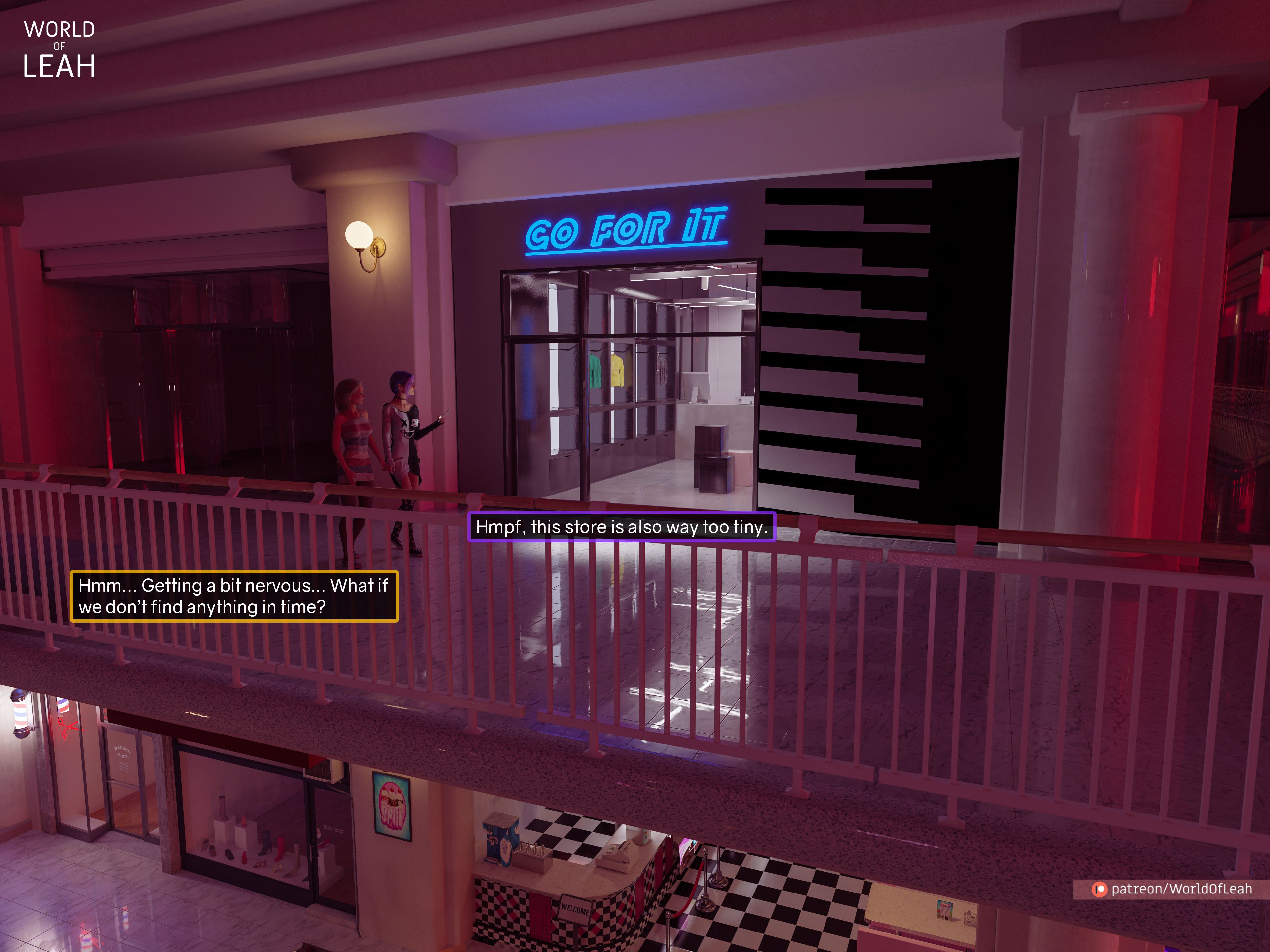 World Of Leah - Chapter 3.14 — Page 129