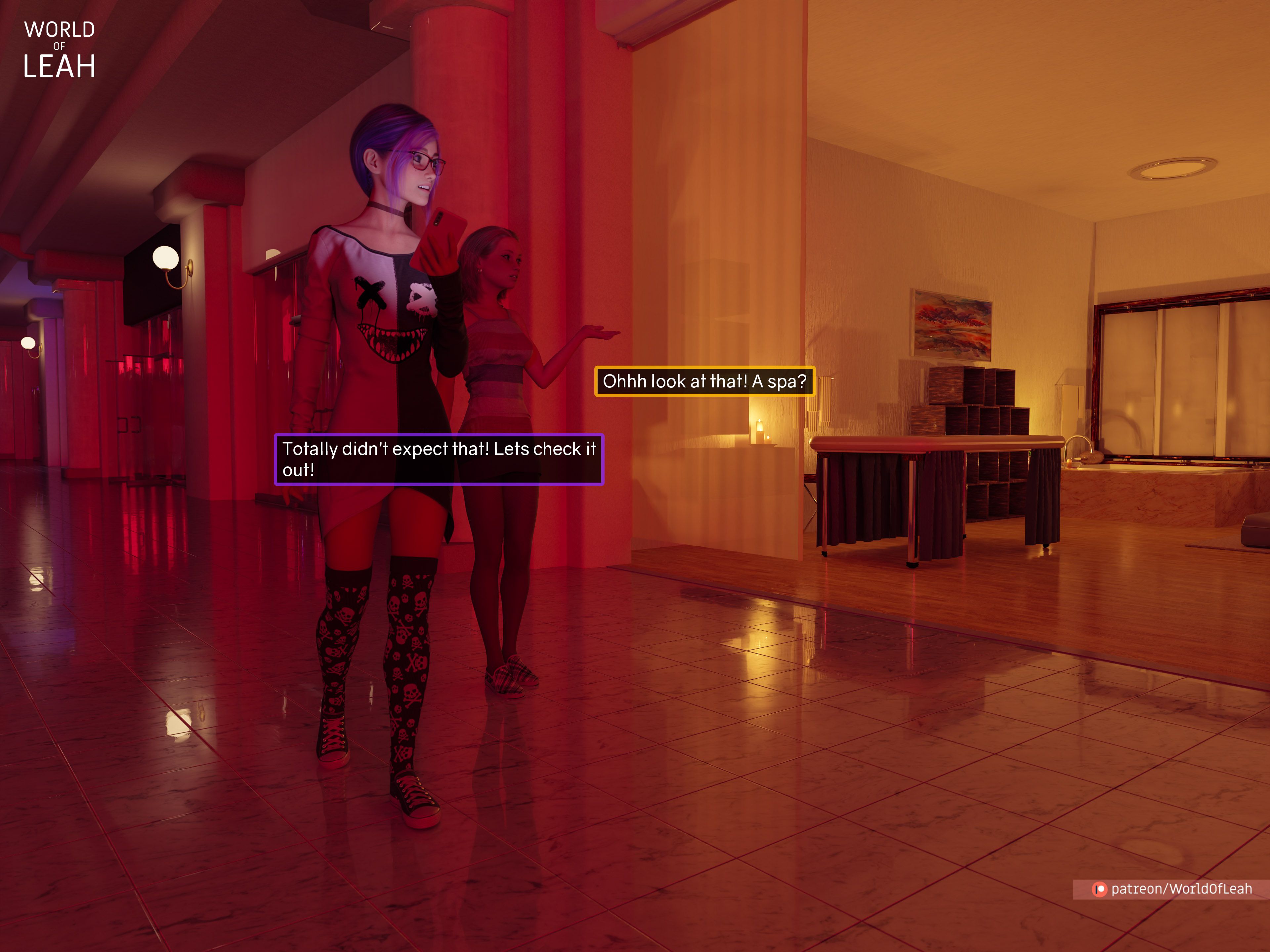 World Of Leah - Chapter 3.14 — Page 130