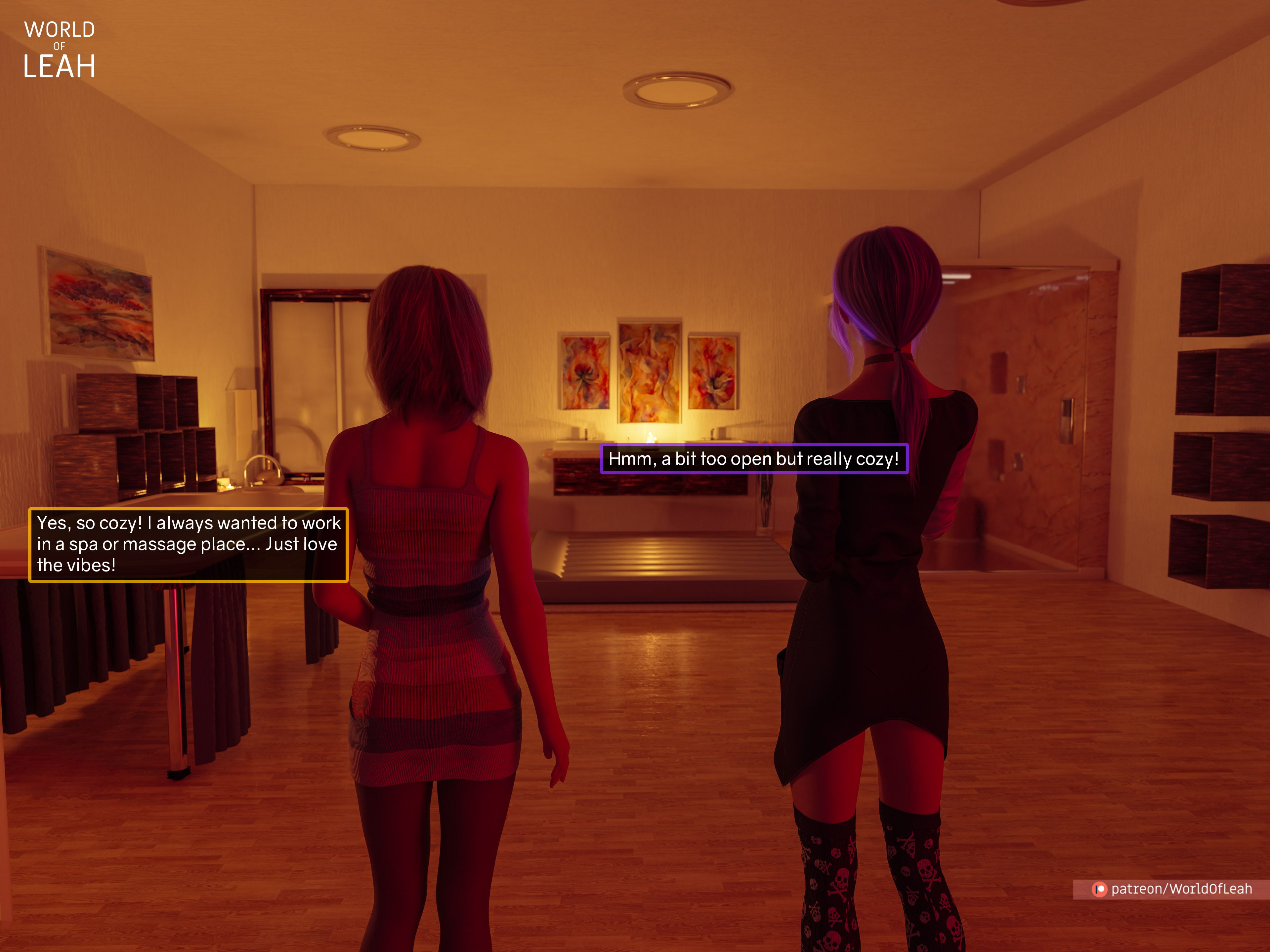 World Of Leah - Chapter 3.14 — Page 131