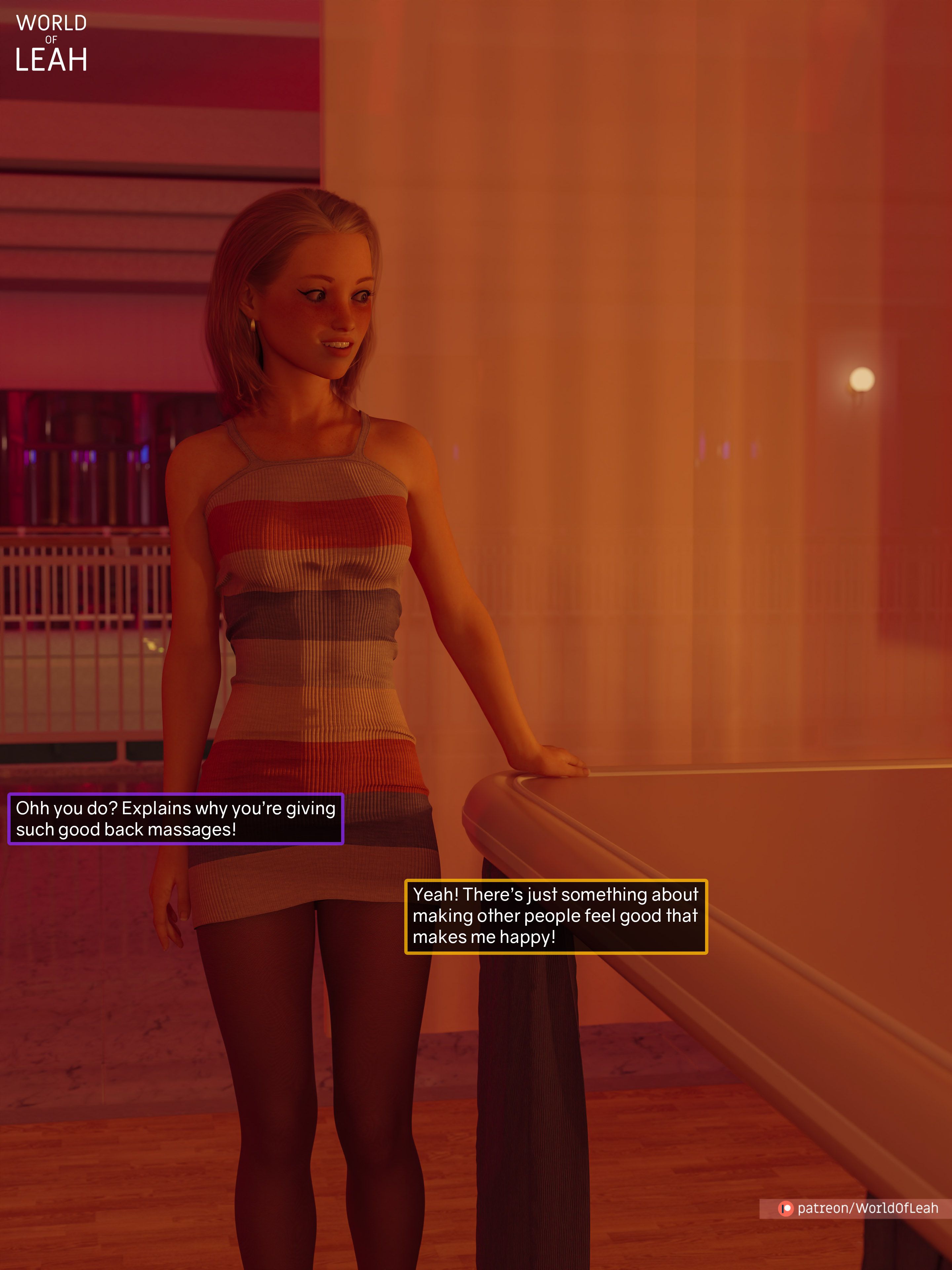 World Of Leah - Chapter 3.14 — Page 132