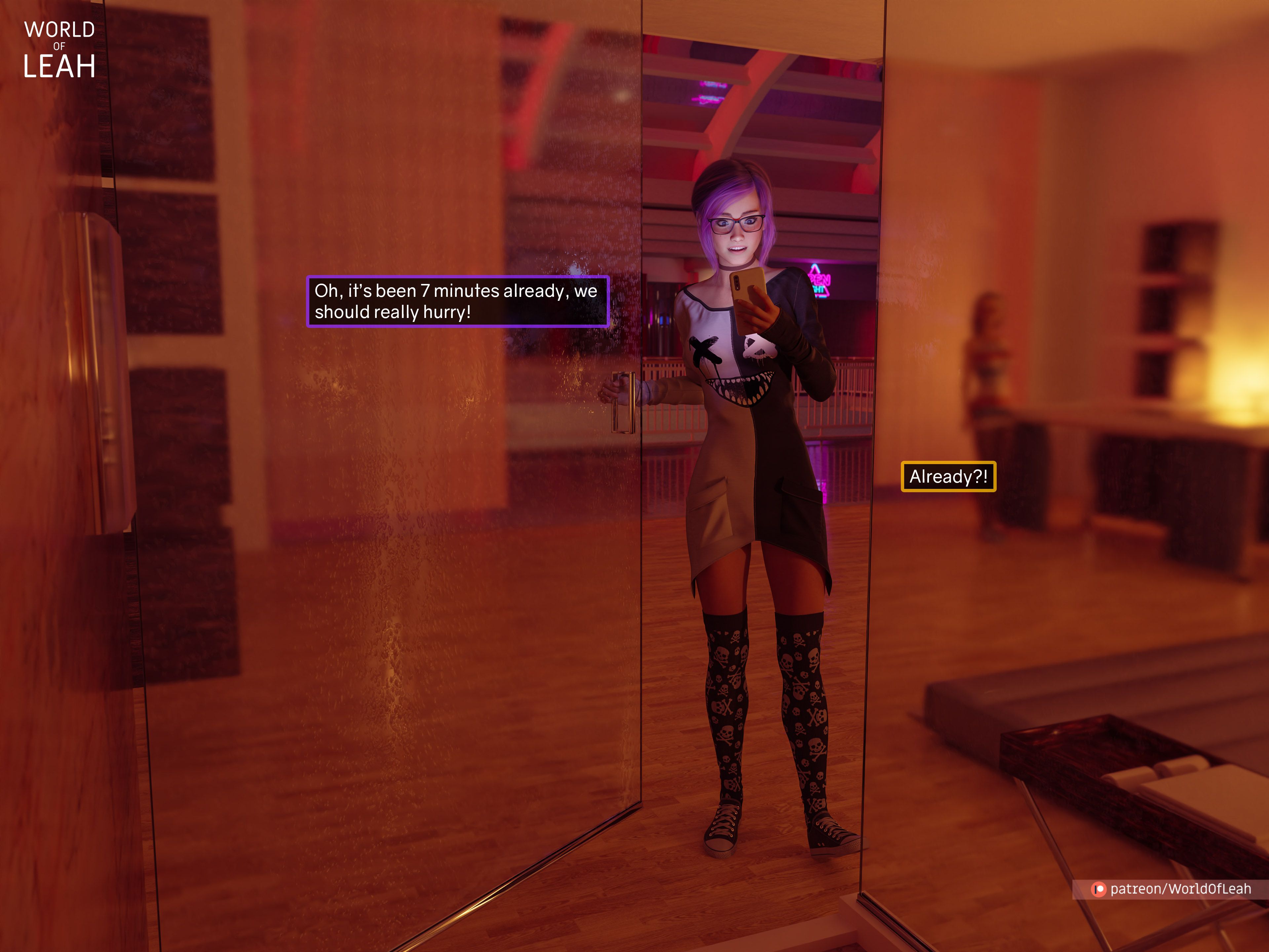 World Of Leah - Chapter 3.14 — Page 133