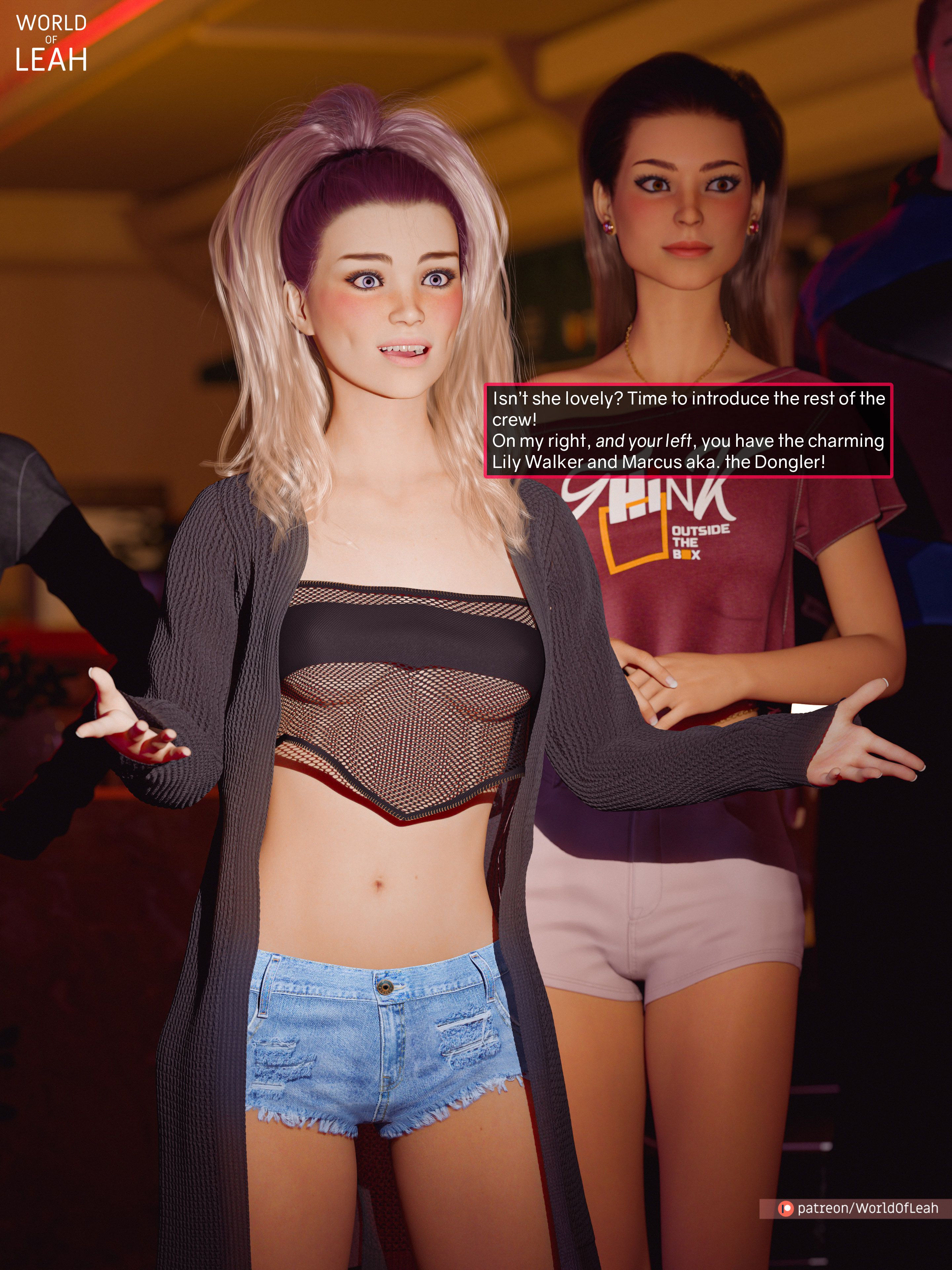 World Of Leah - Chapter 3.14 — Page 4