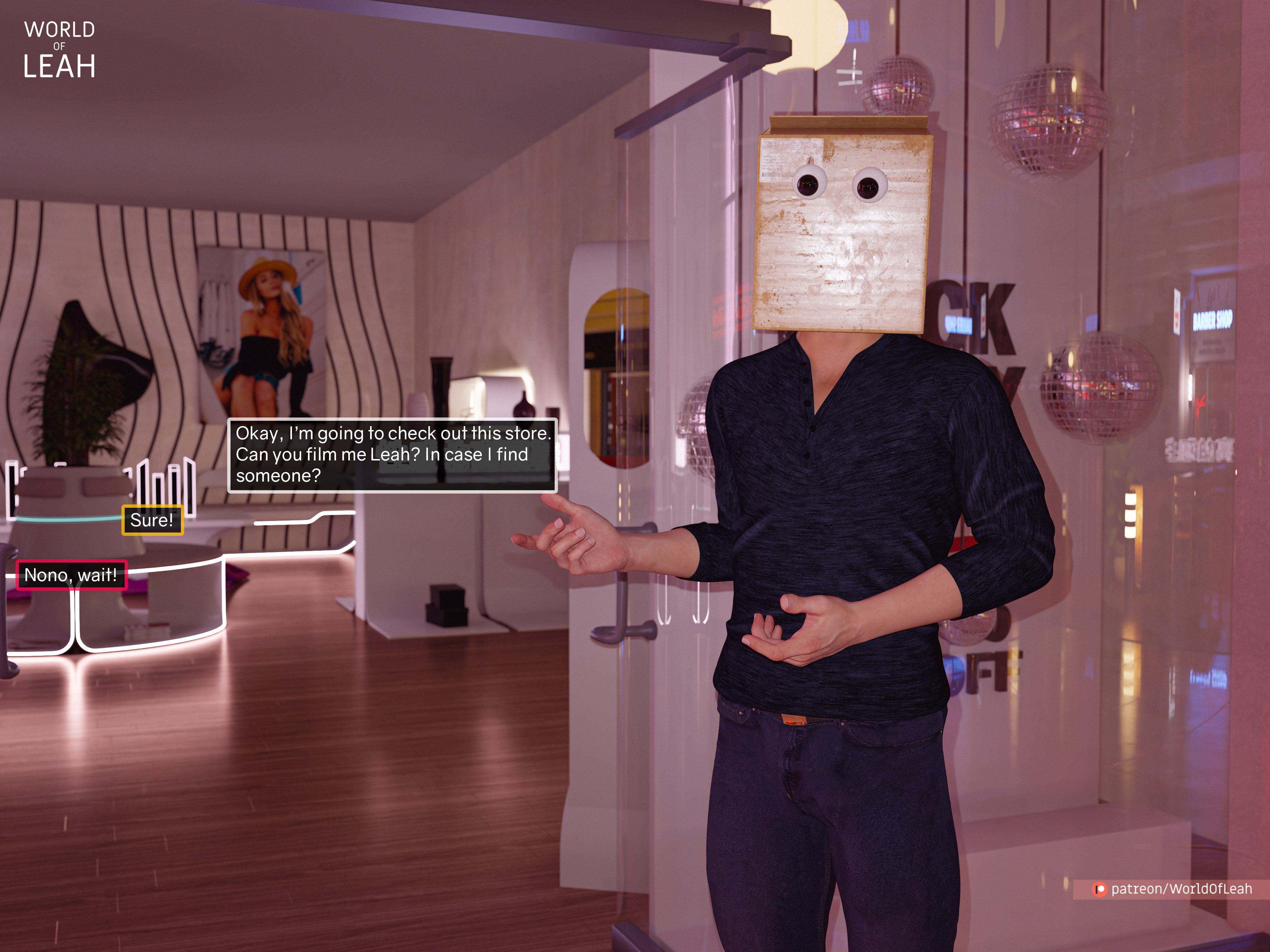 World Of Leah - Chapter 3.14 — Page 49