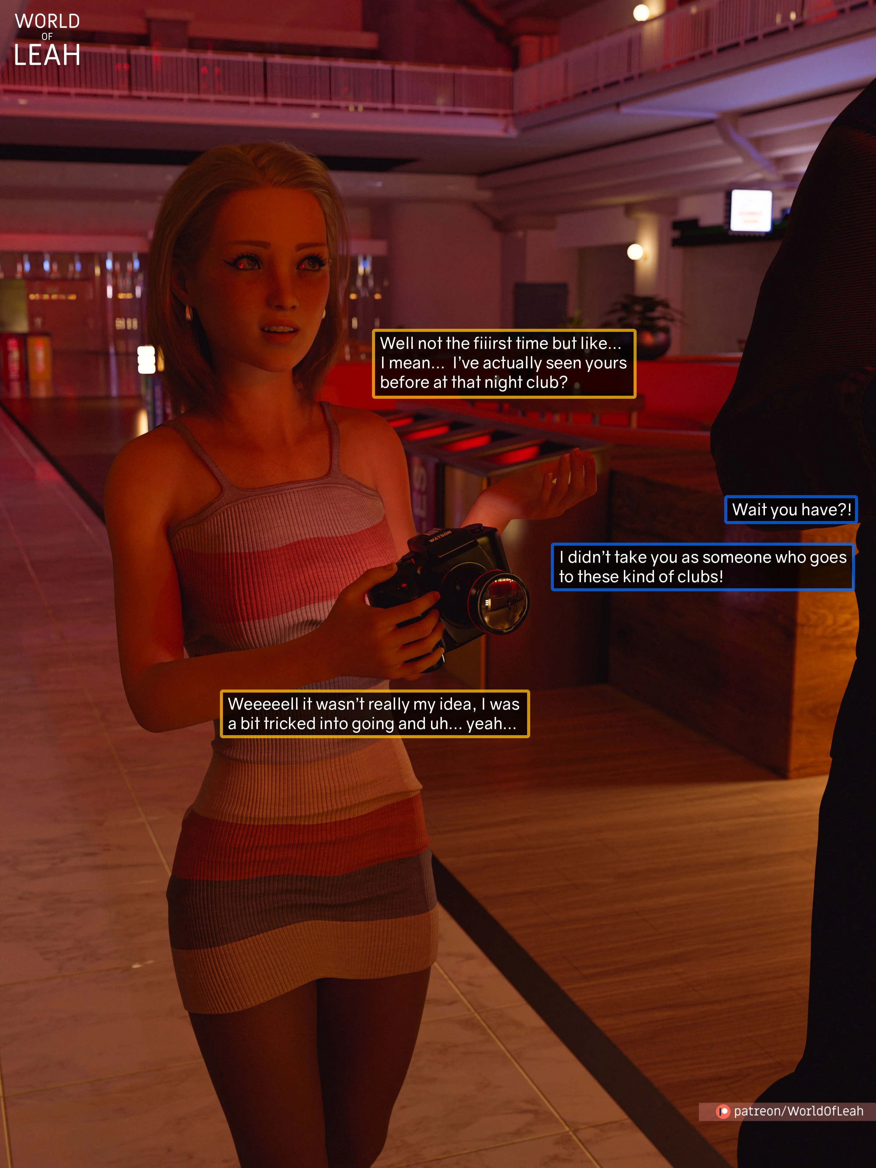 World Of Leah - Chapter 3.14 — Page 54