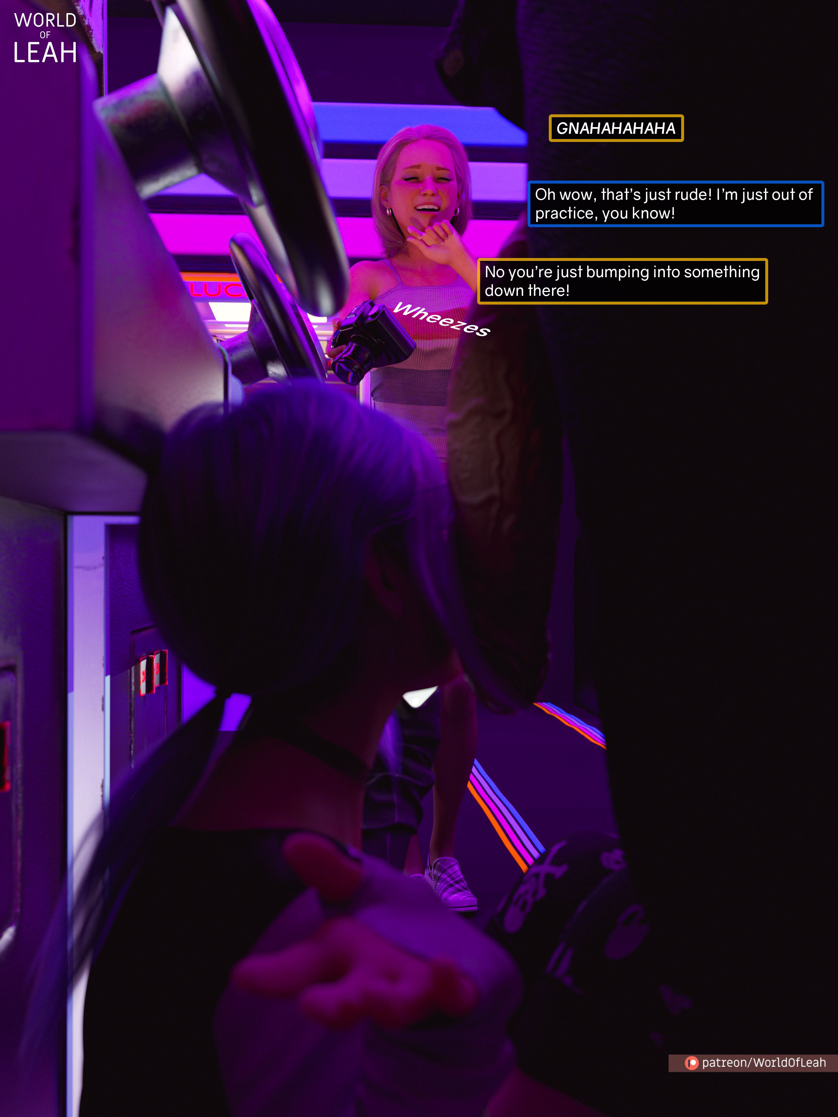 World Of Leah - Chapter 3.14 — Page 76