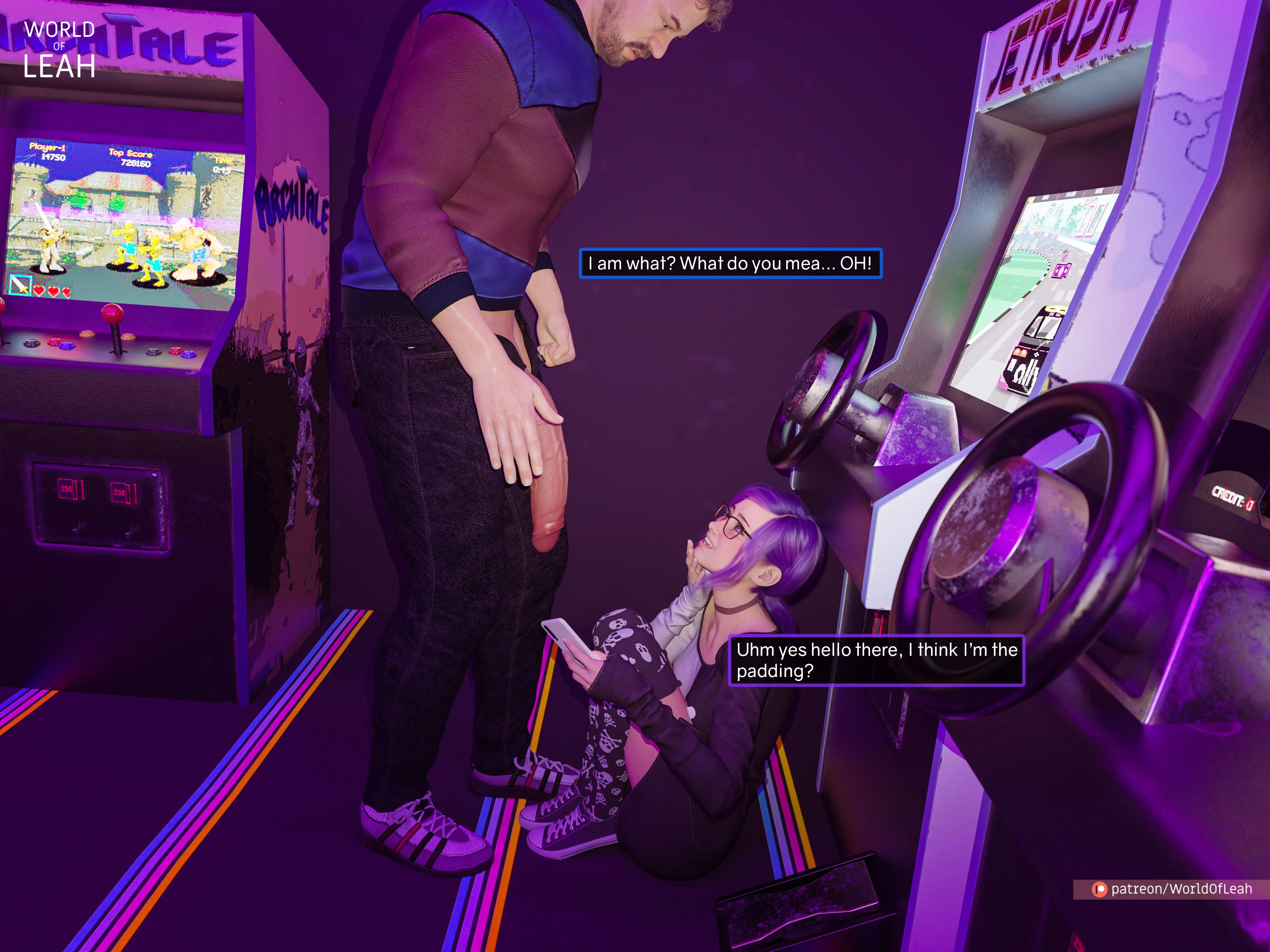 World Of Leah - Chapter 3.14 — Page 77