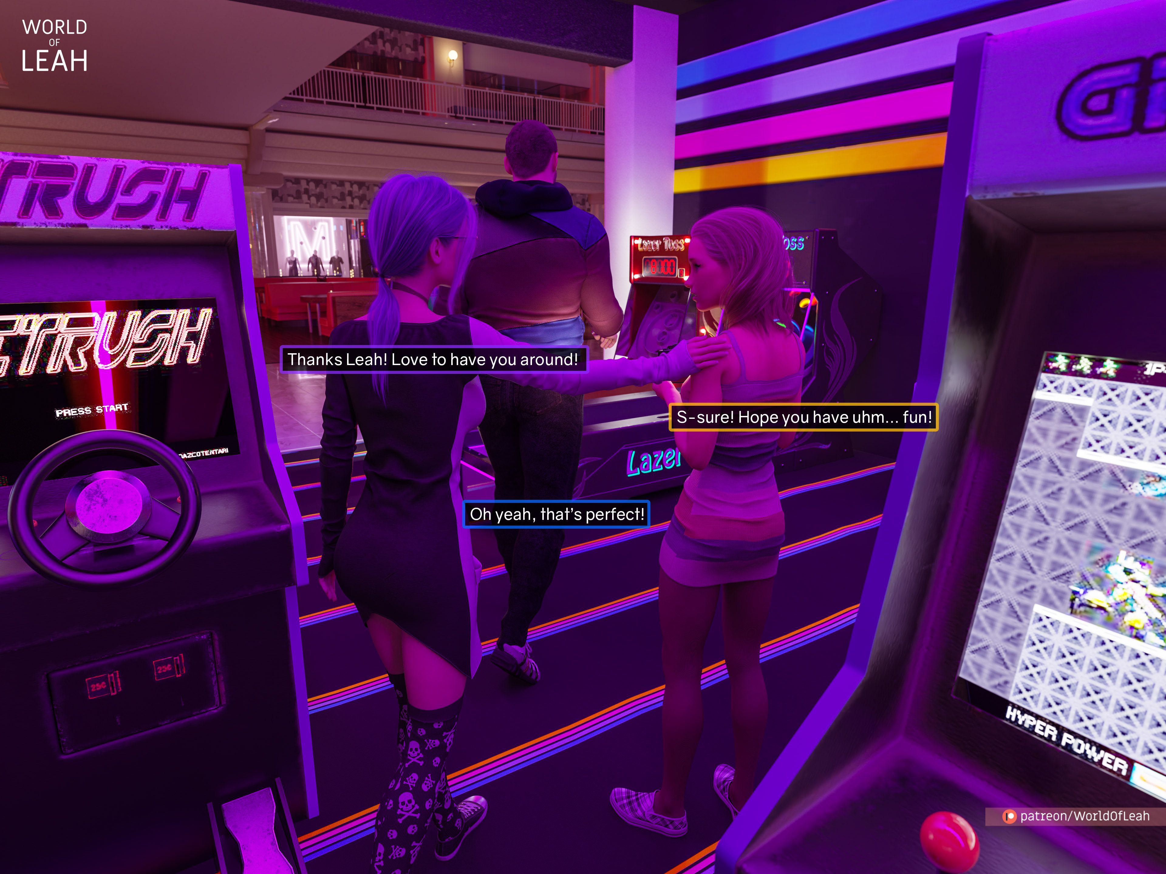 World Of Leah - Chapter 3.14 — Page 95