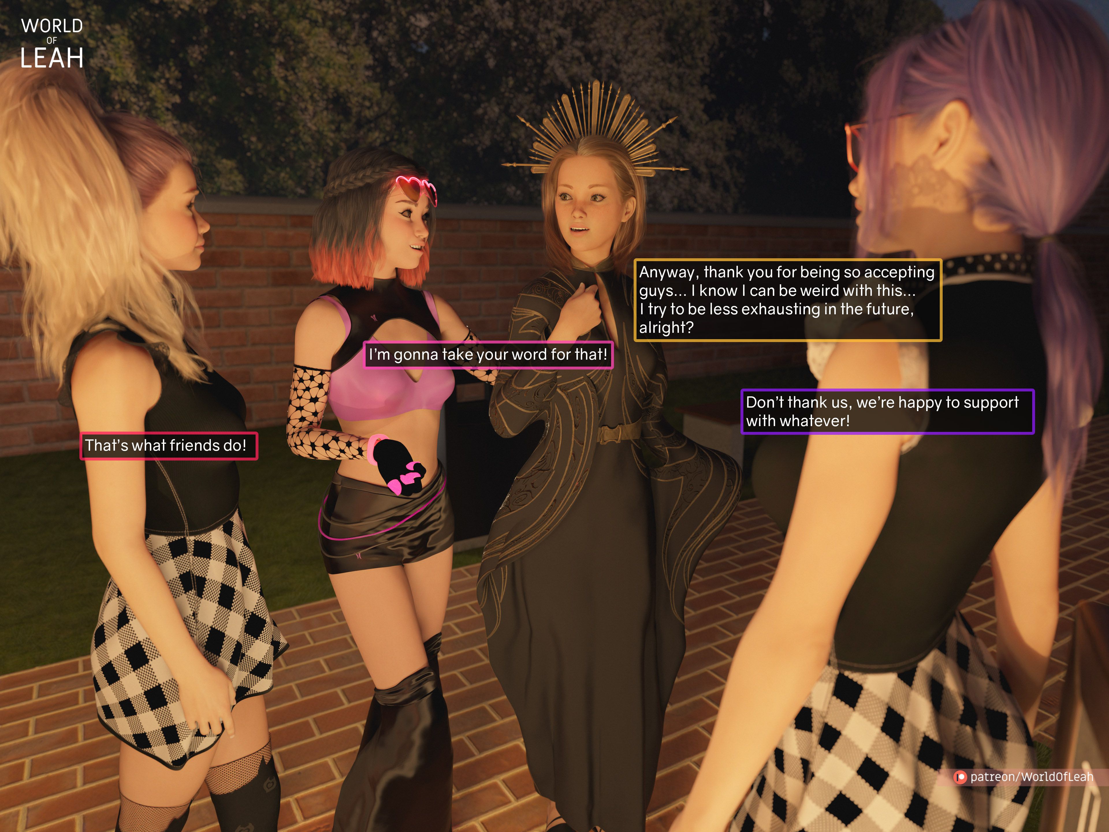 World Of Leah - Chapter 1.1 — Page 40