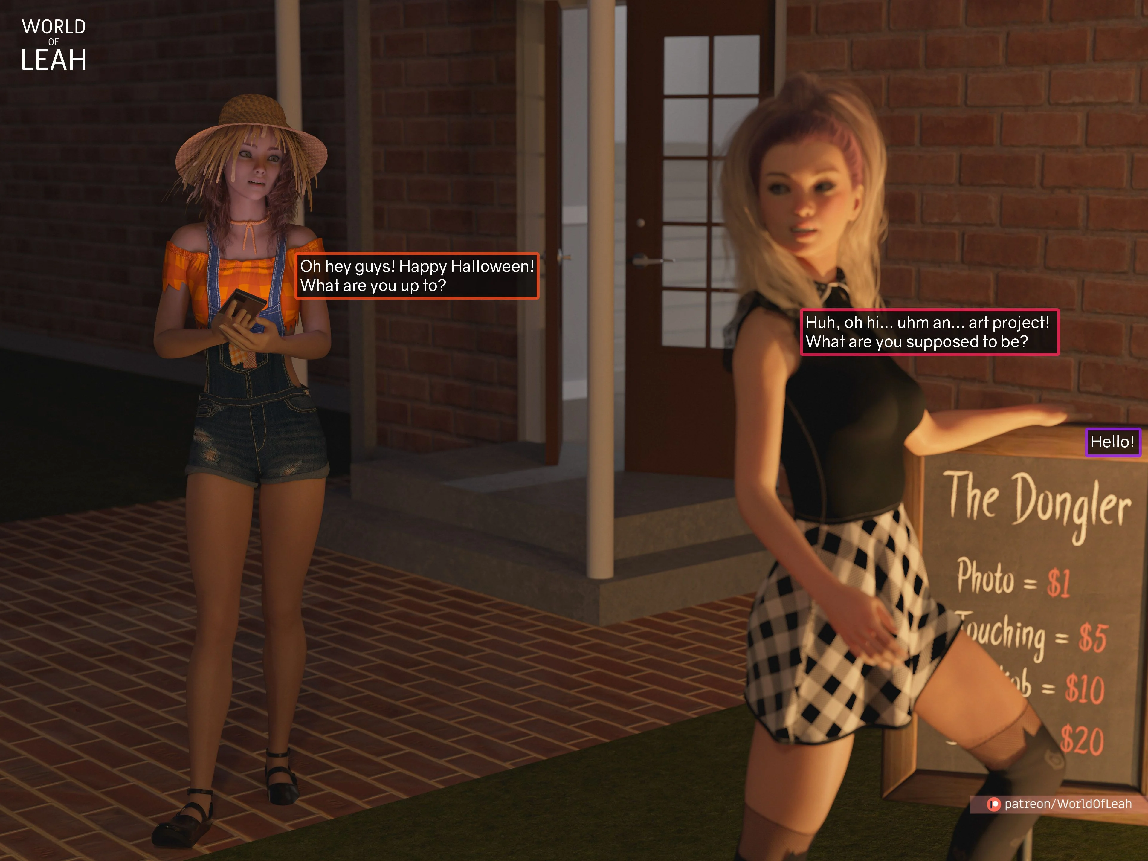 World Of Leah - Chapter 1.1 — Page 5