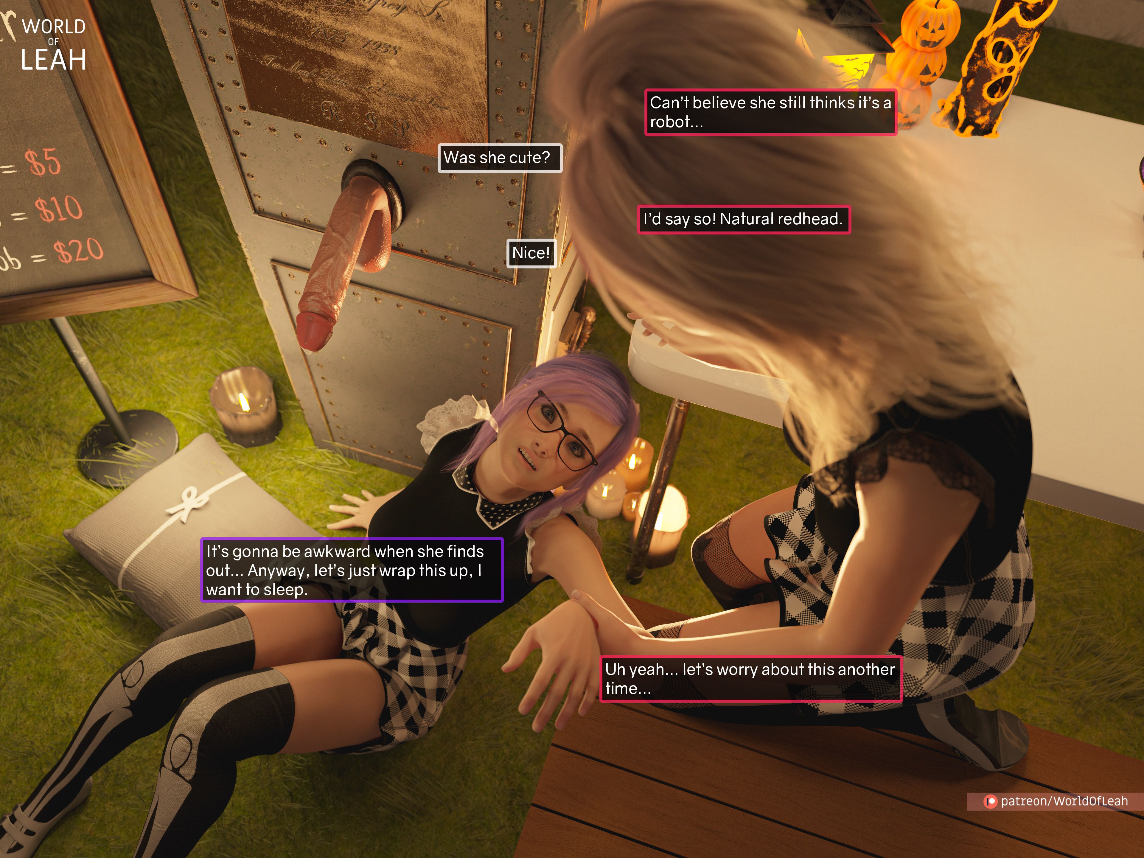 World Of Leah - Chapter 1.1 — Page 54