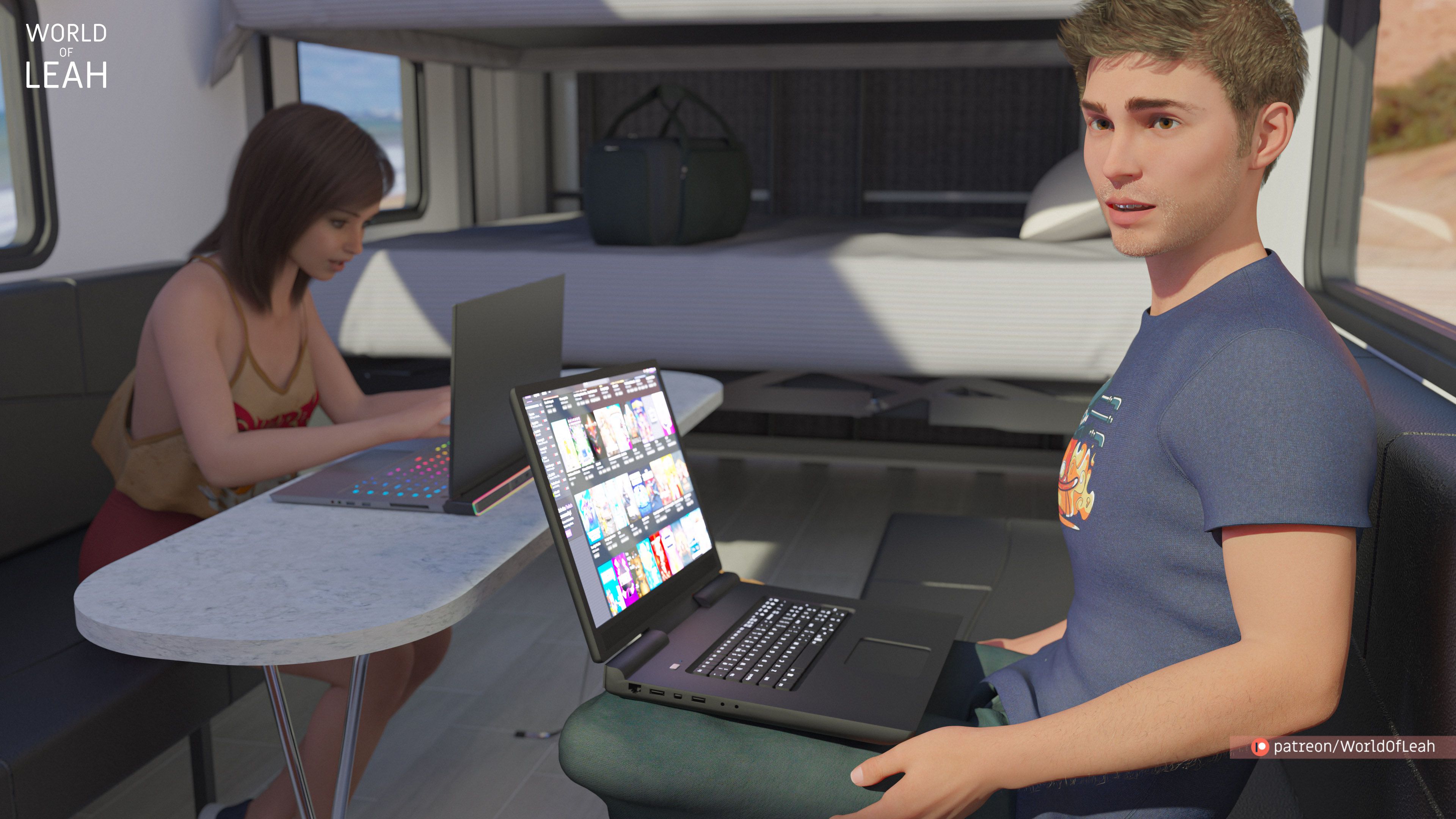 World Of Leah - Chapter 8.2 — Page 60