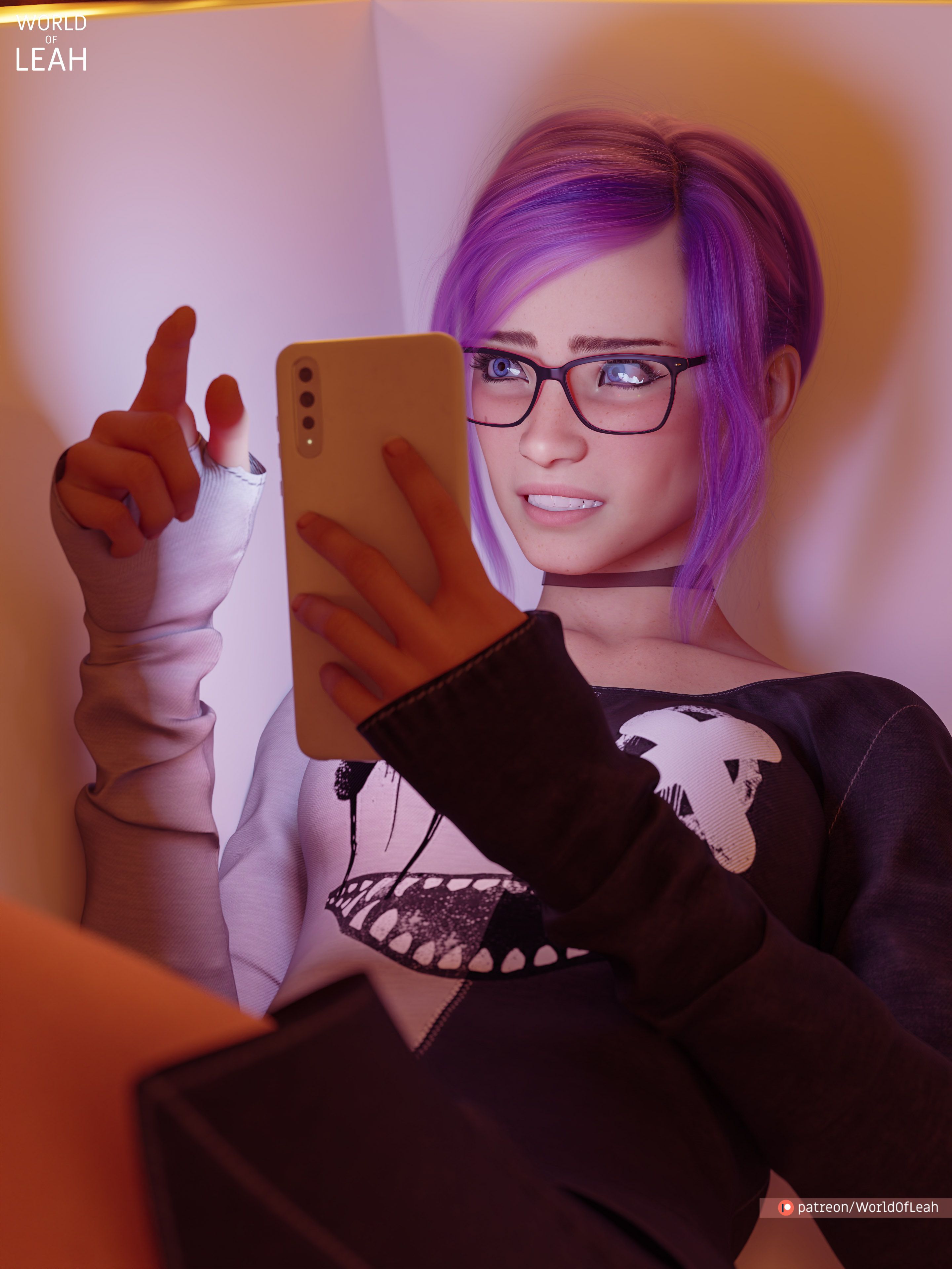 World Of Leah - Chapter 3.14 — Page 145