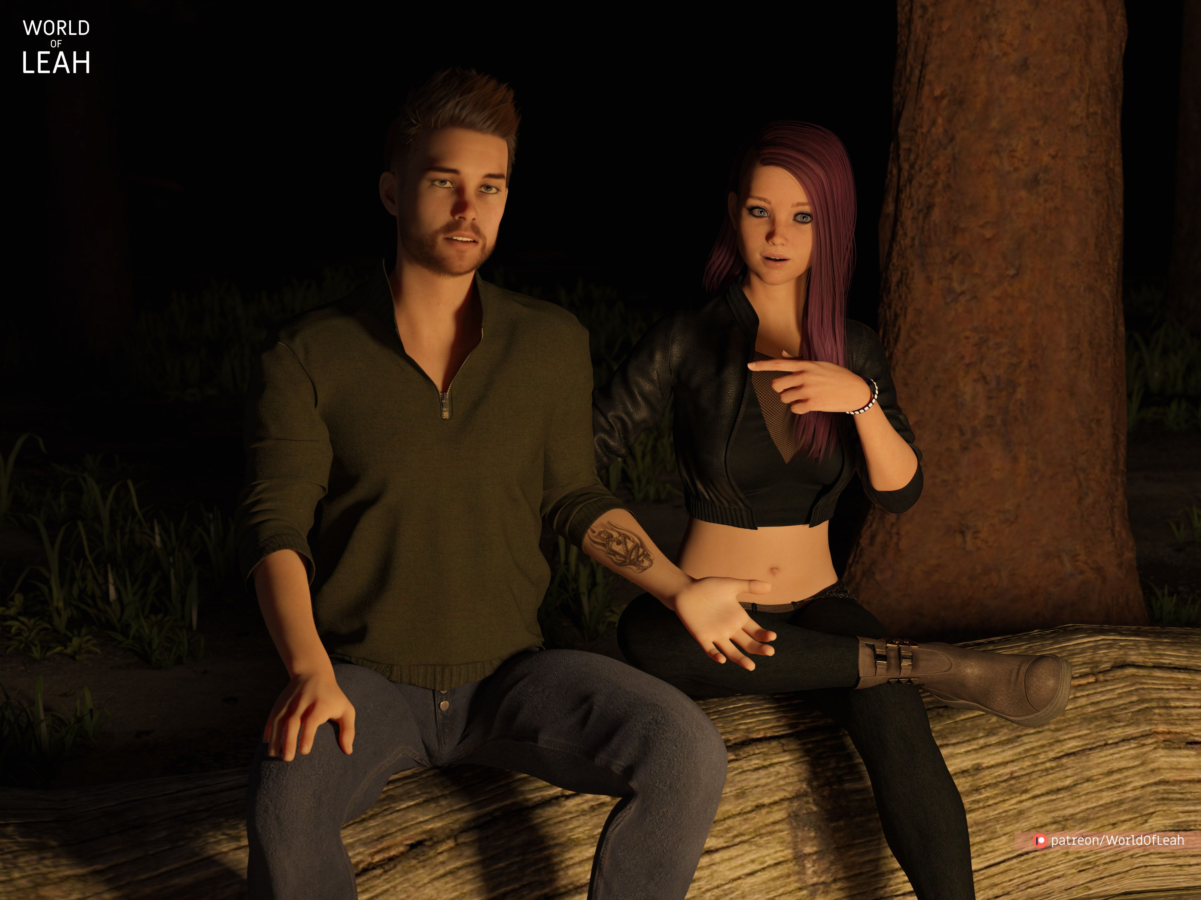 World Of Leah - Chapter 3.2 — Page 4