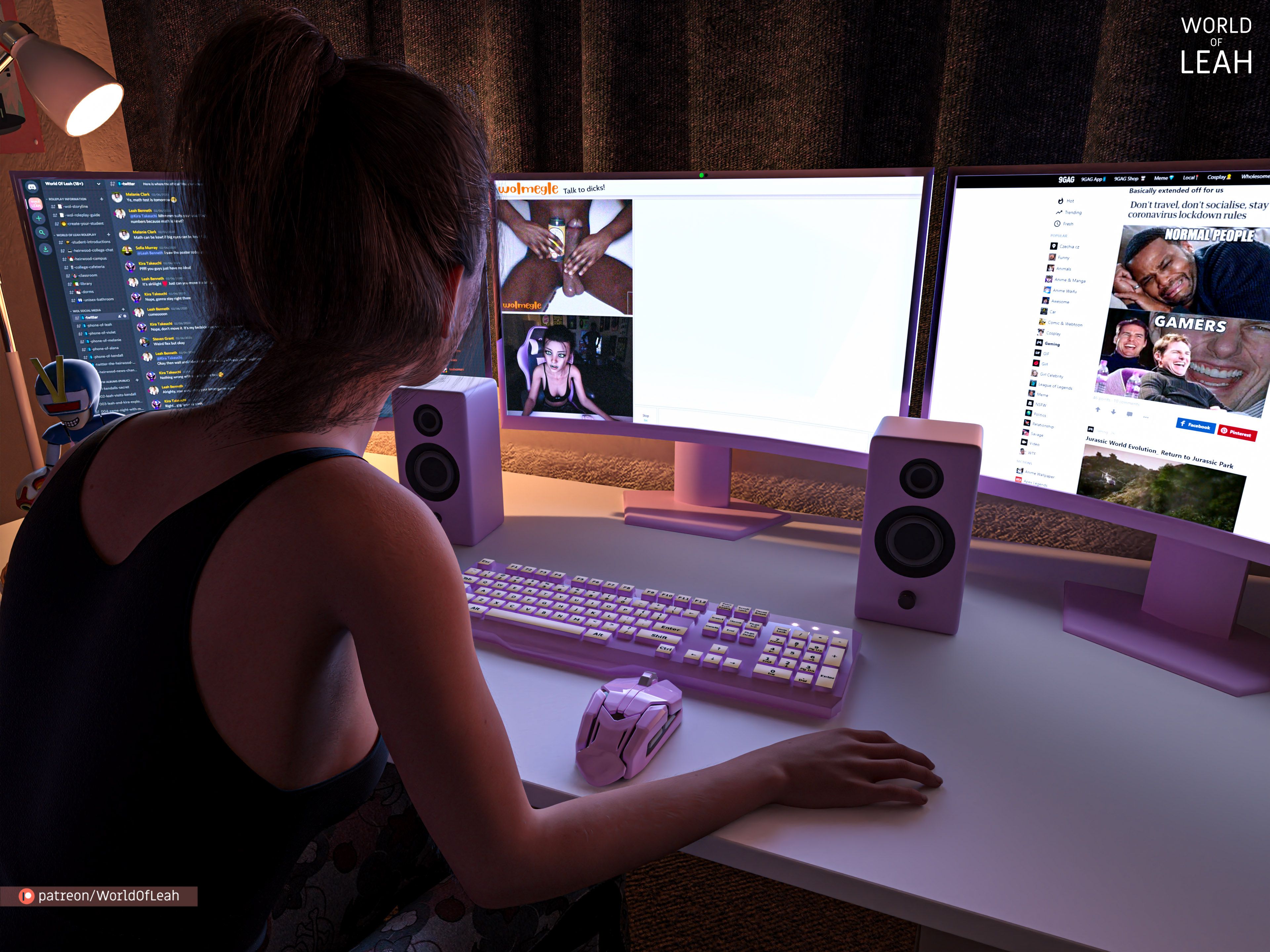 World Of Leah - Chapter 4.2 — Page 7