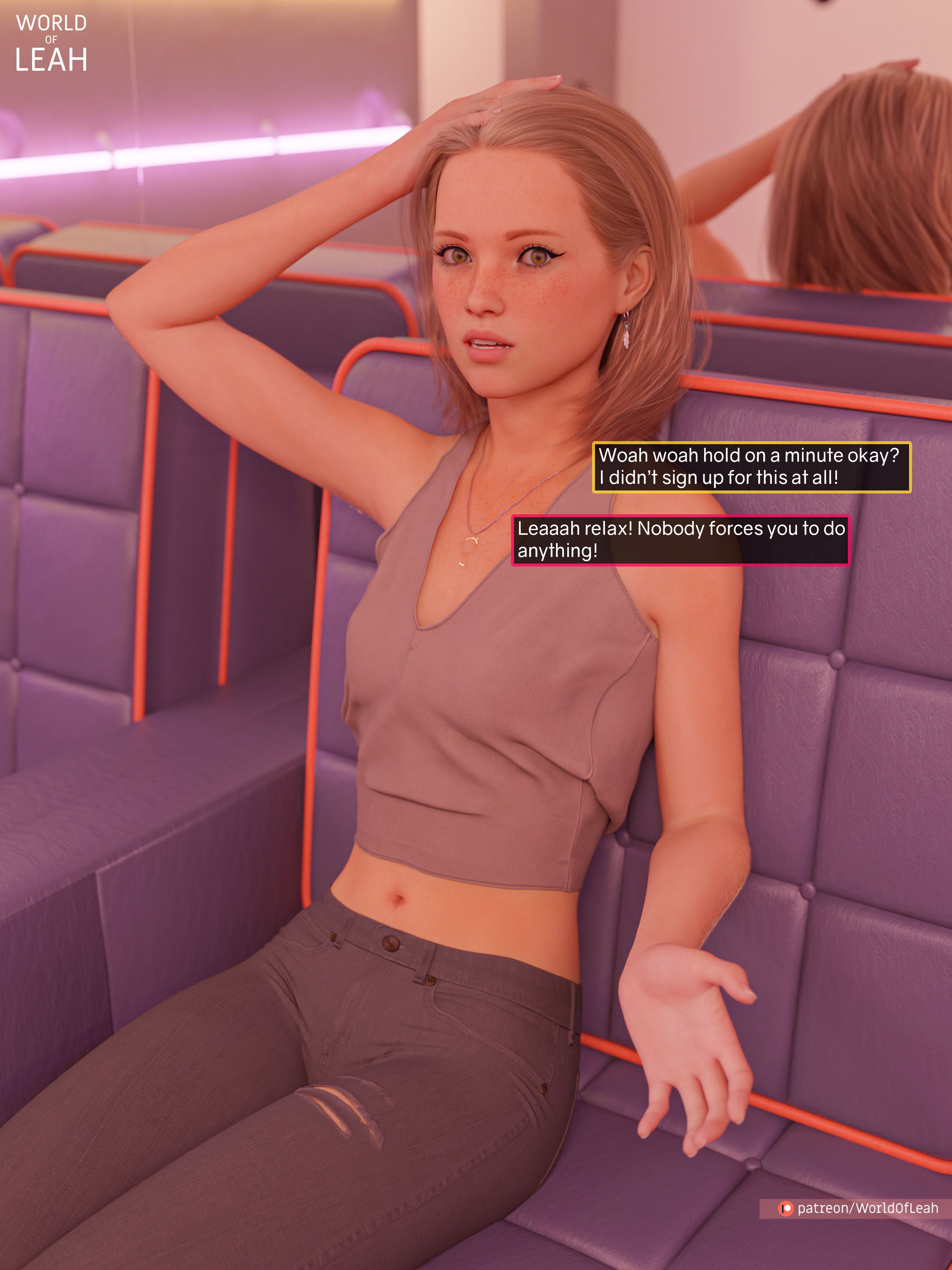 World Of Leah - Chapter 3.4 — Page 14